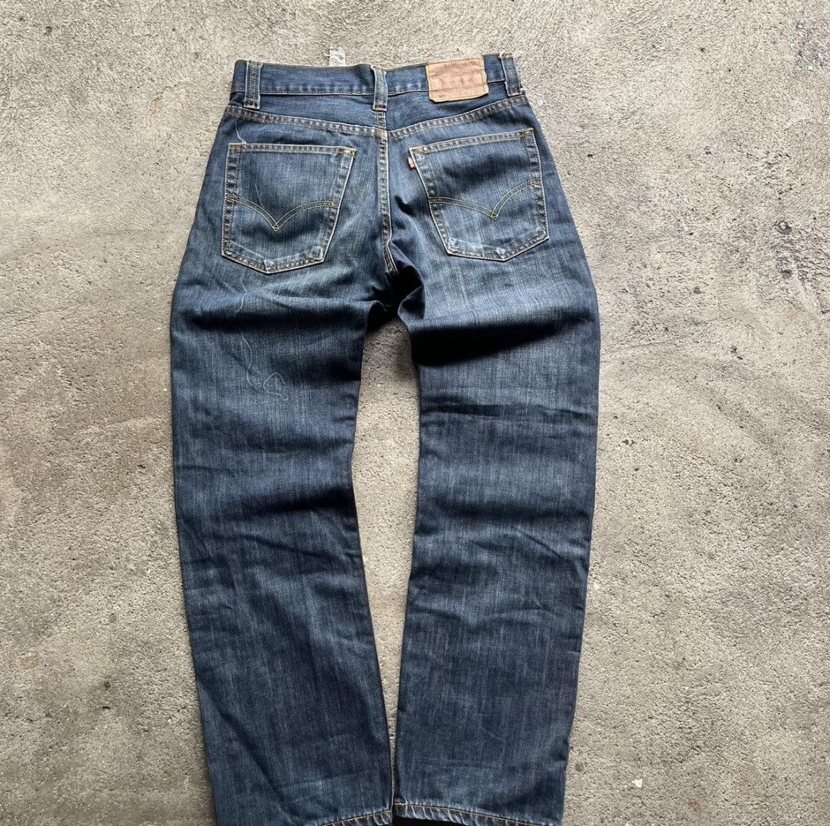 Levi's Vintage Clothing 1990s Levis 501 1960s Reproduction Selvedge Denim Size US 30 / EU 46 - 3 Thumbnail