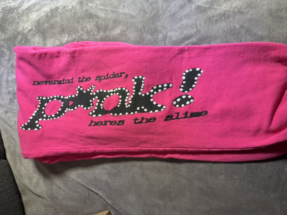 Sp5der Size Large - Sp5der Punk V1 P*nk Sweatpants Young Thug Pink Size US 33 - 6 Thumbnail