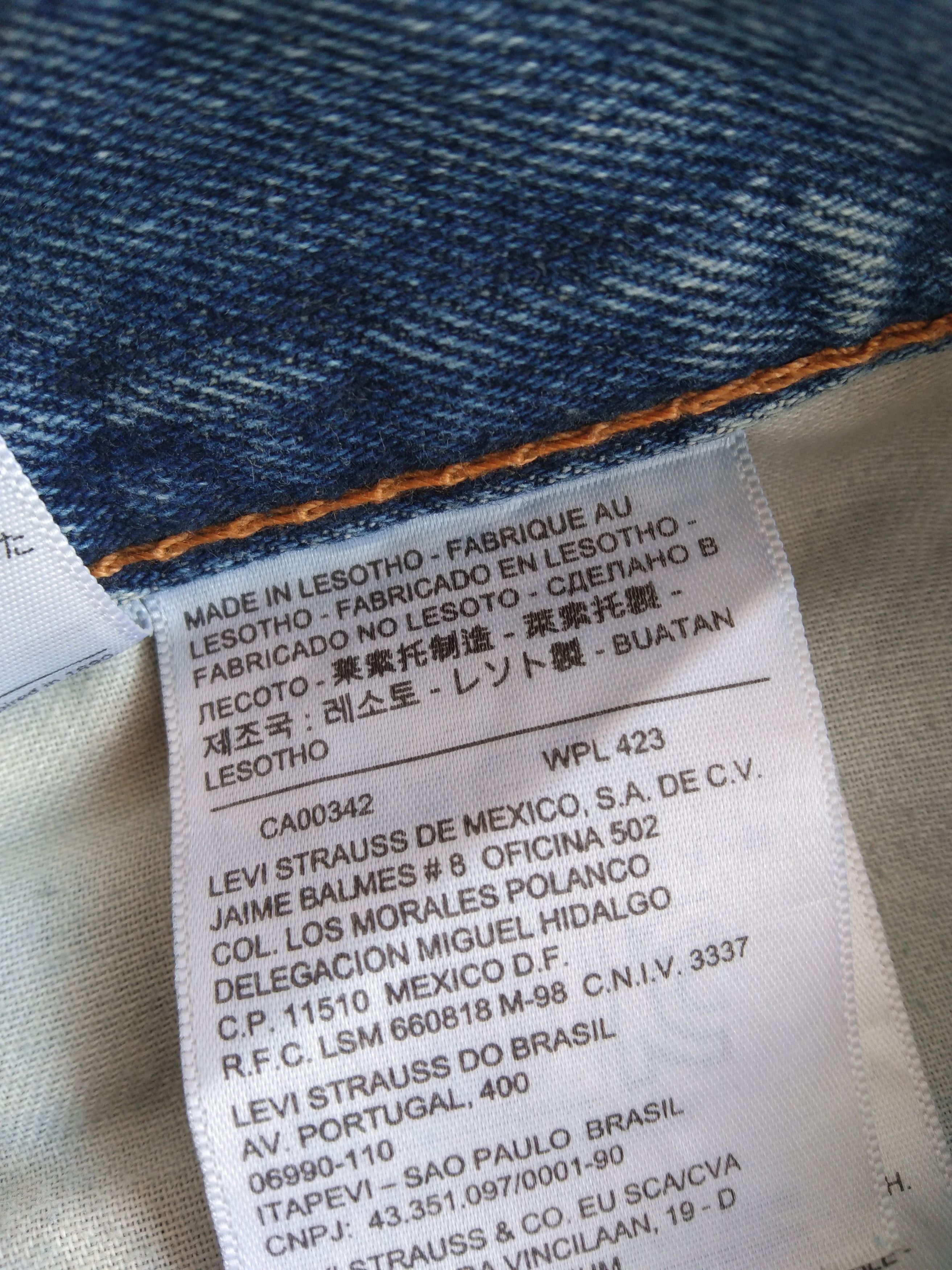 Levi's Vintage Levi's Jeans 505 Paint Splatter Distressed 34x32 Size US 34 / EU 50 - 8 Thumbnail
