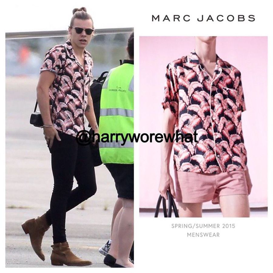 Marc Jacobs FREE SHIPPING!! - Palm silk shirt - Spring/Summer 2015 Size US M / EU 48-50 / 2 - 4 Thumbnail
