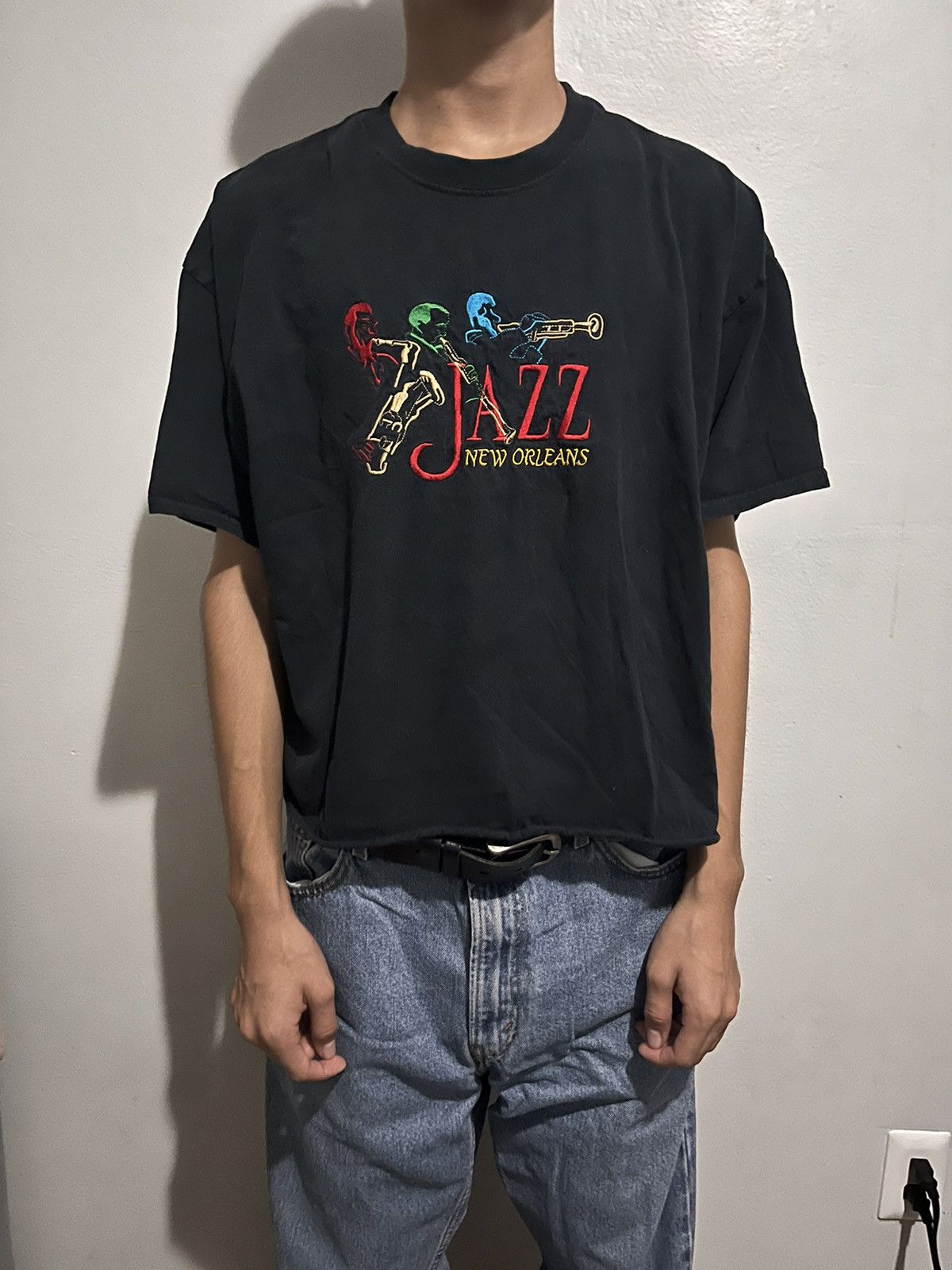 Vintage Vintage New Orleans Jazz Tee Size US M / EU 48-50 / 2 - 1 Thumbnail
