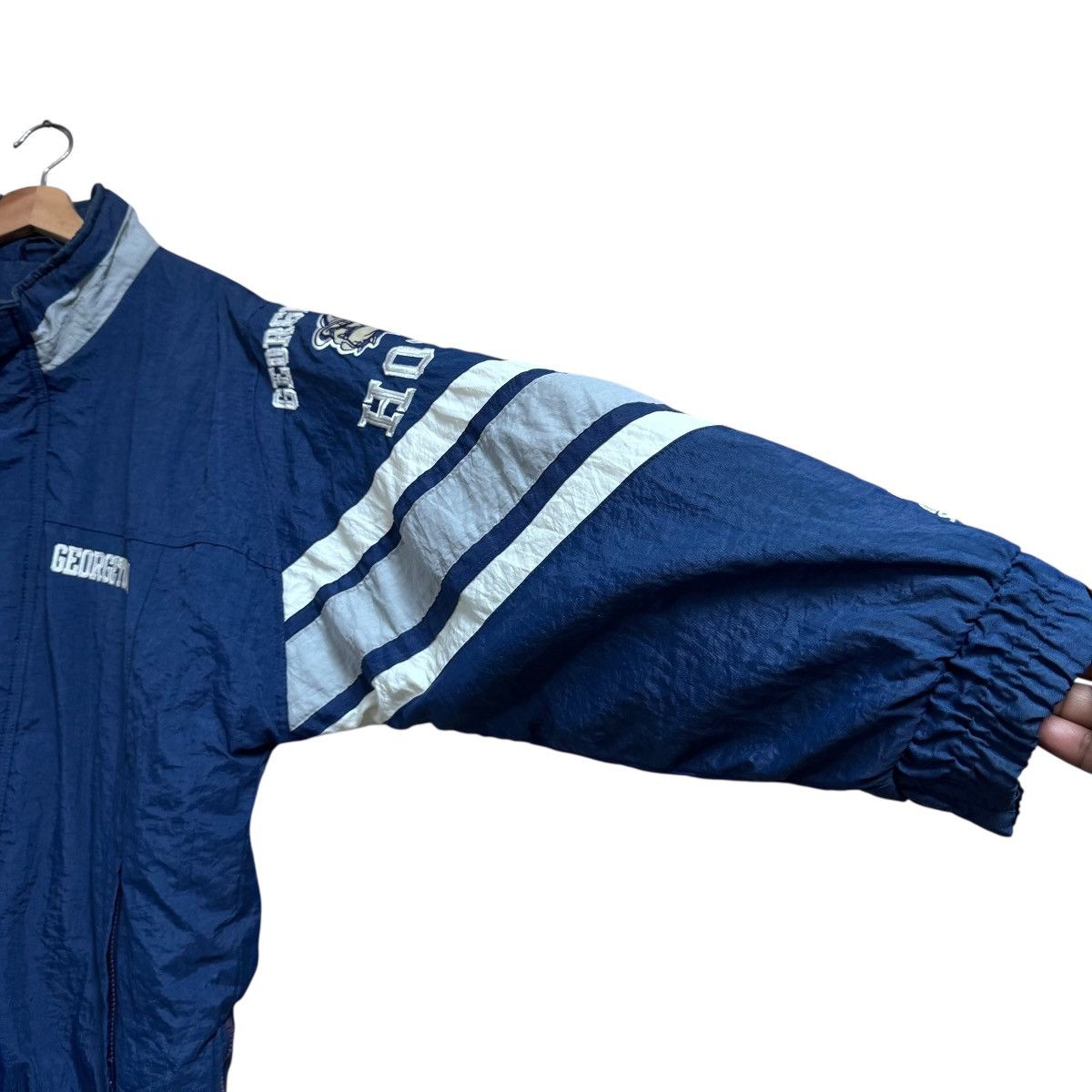 MLB Vintage 90s Starter MLB Georgetown Hoyas Padded Jacket Size US XL / EU 56 / 4 - 6 Thumbnail
