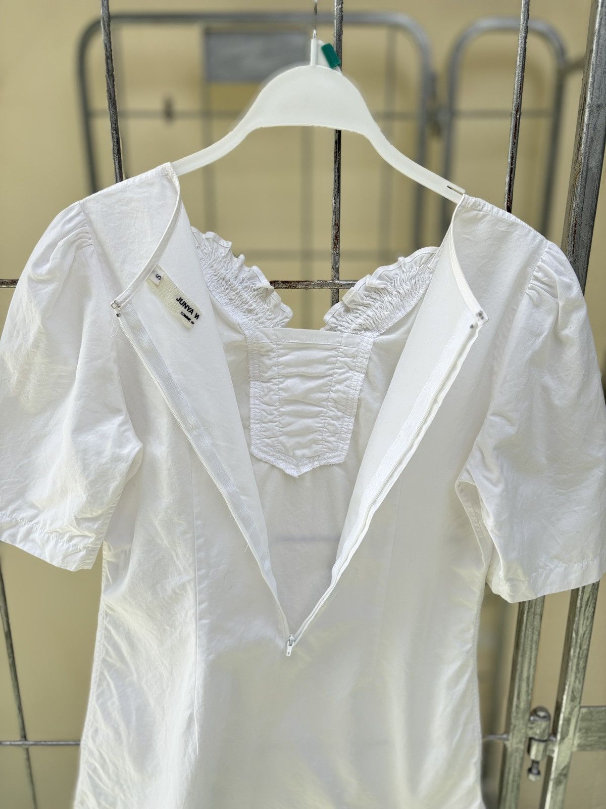 Junya Watanabe Junya Watanabe • Comme des Garcons white blouse Size S / US 4 / IT 40 - 13 Thumbnail
