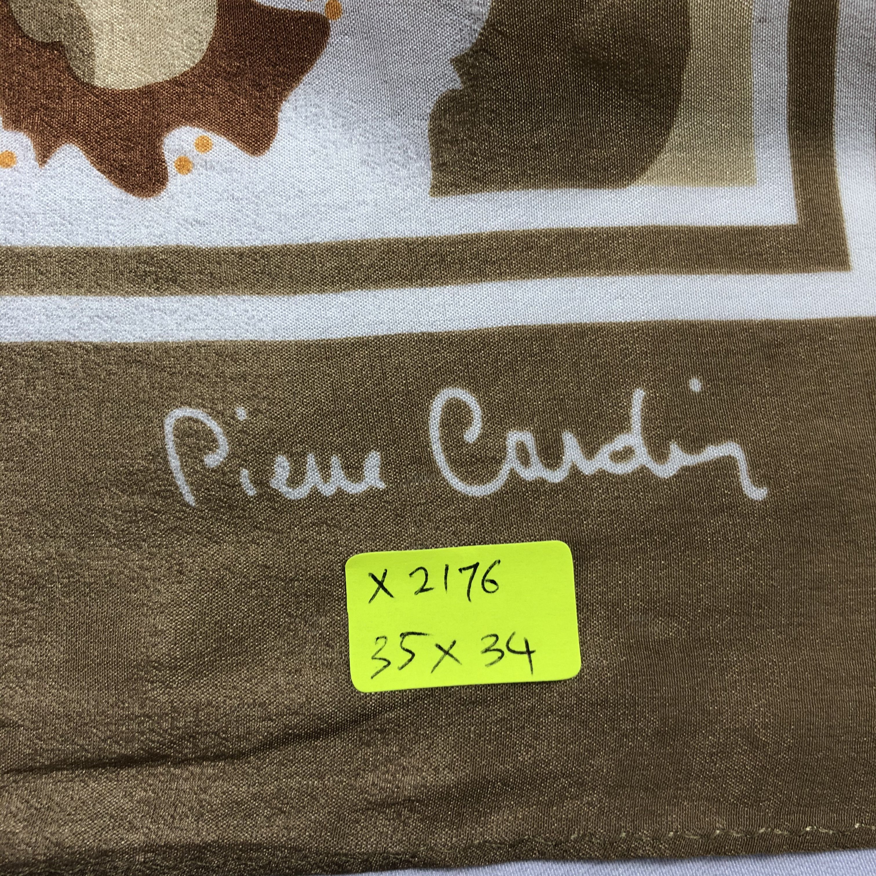Pierre Cardin Vintage Pierre Cardin Silk Scarf Size ONE SIZE - 9 Thumbnail