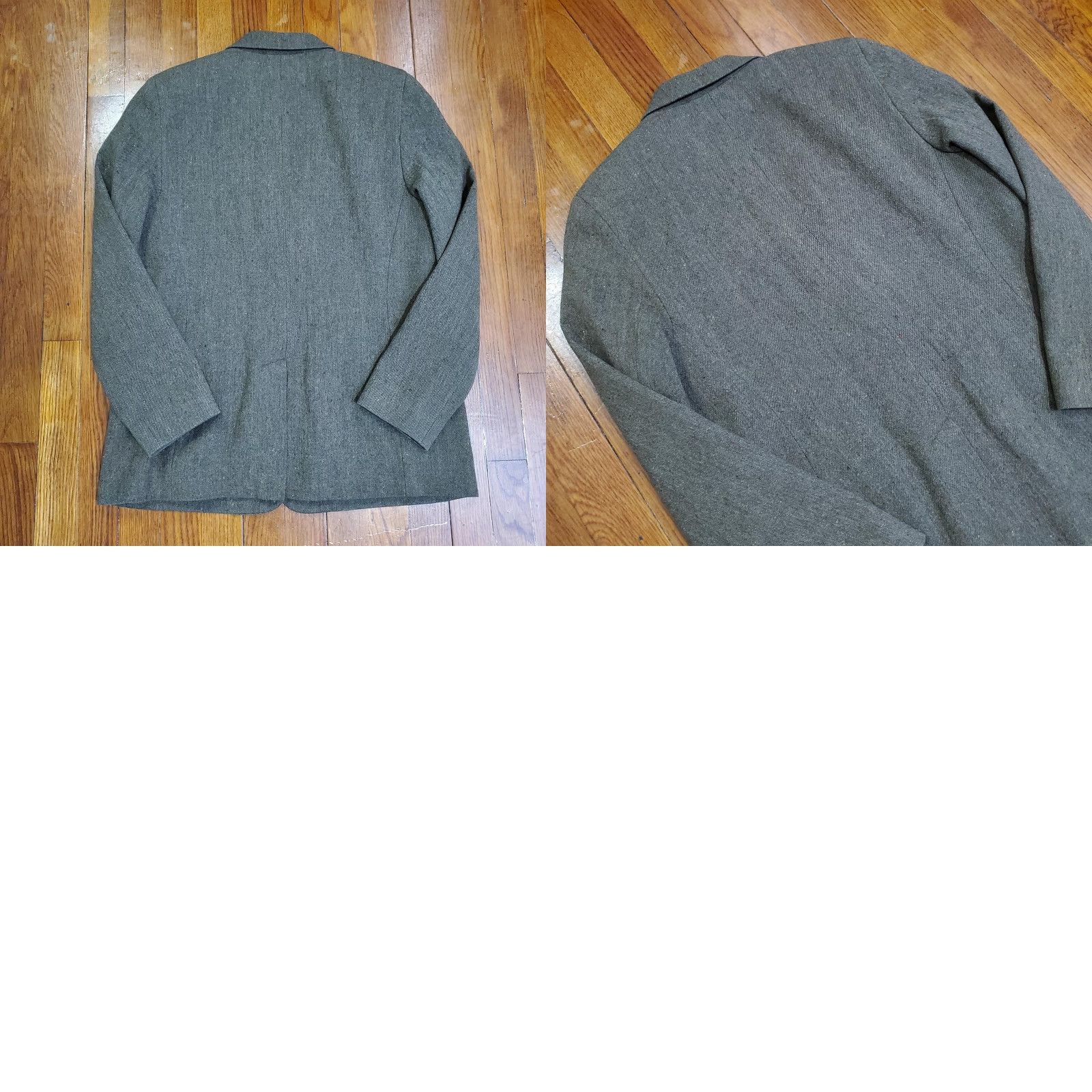 Pendleton Pendleton Blazer Womens Petite 10 Gray Tweed Wool Two-Button Lined Vintage No (adjusted to meet rules) Size L / US 10 / IT 46 - 9 Thumbnail