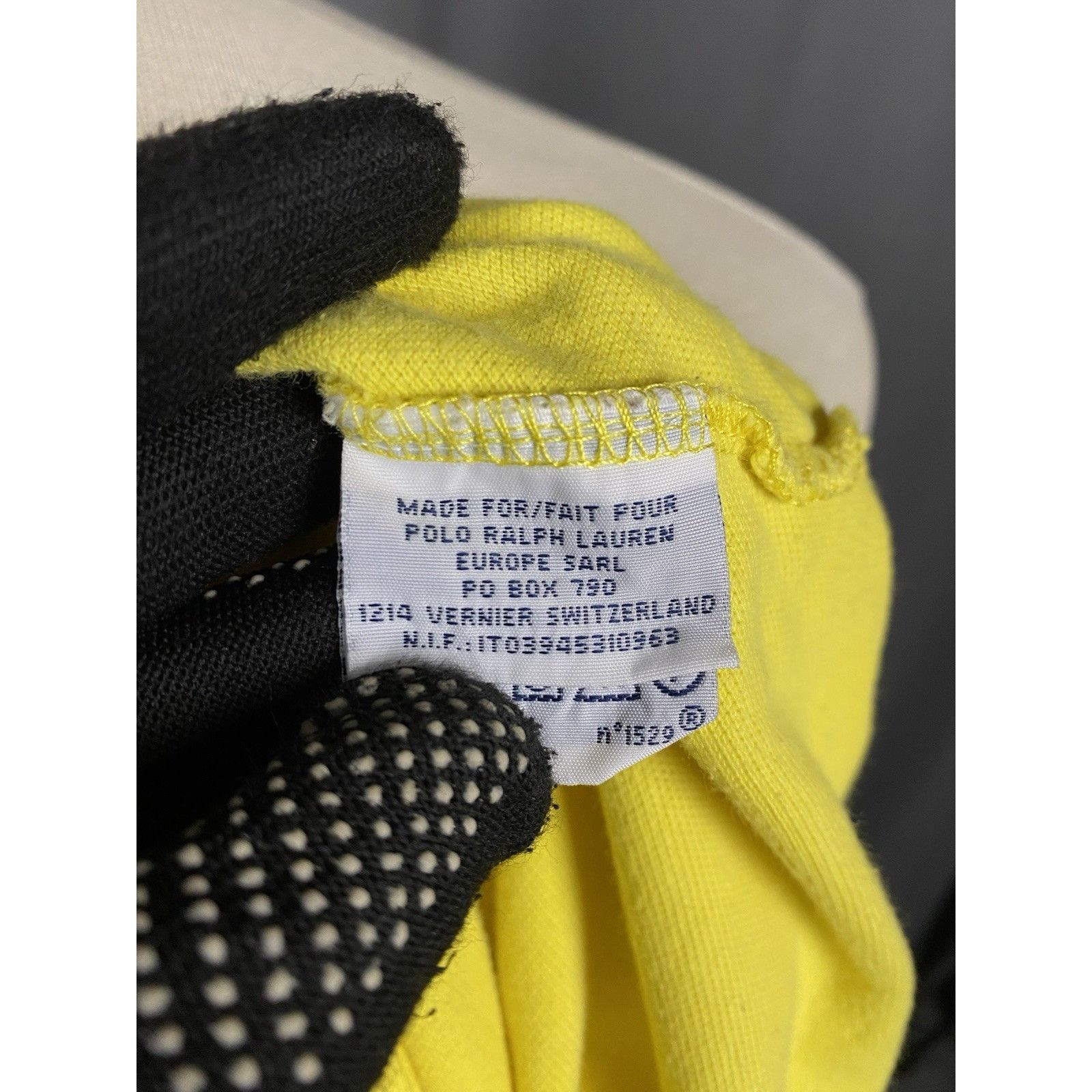 Ralph Lauren Polo by Ralph Lauren Vintage Men's Yellow Polo T-Shirt Size Size US L / EU 52-54 / 3 - 12 Thumbnail
