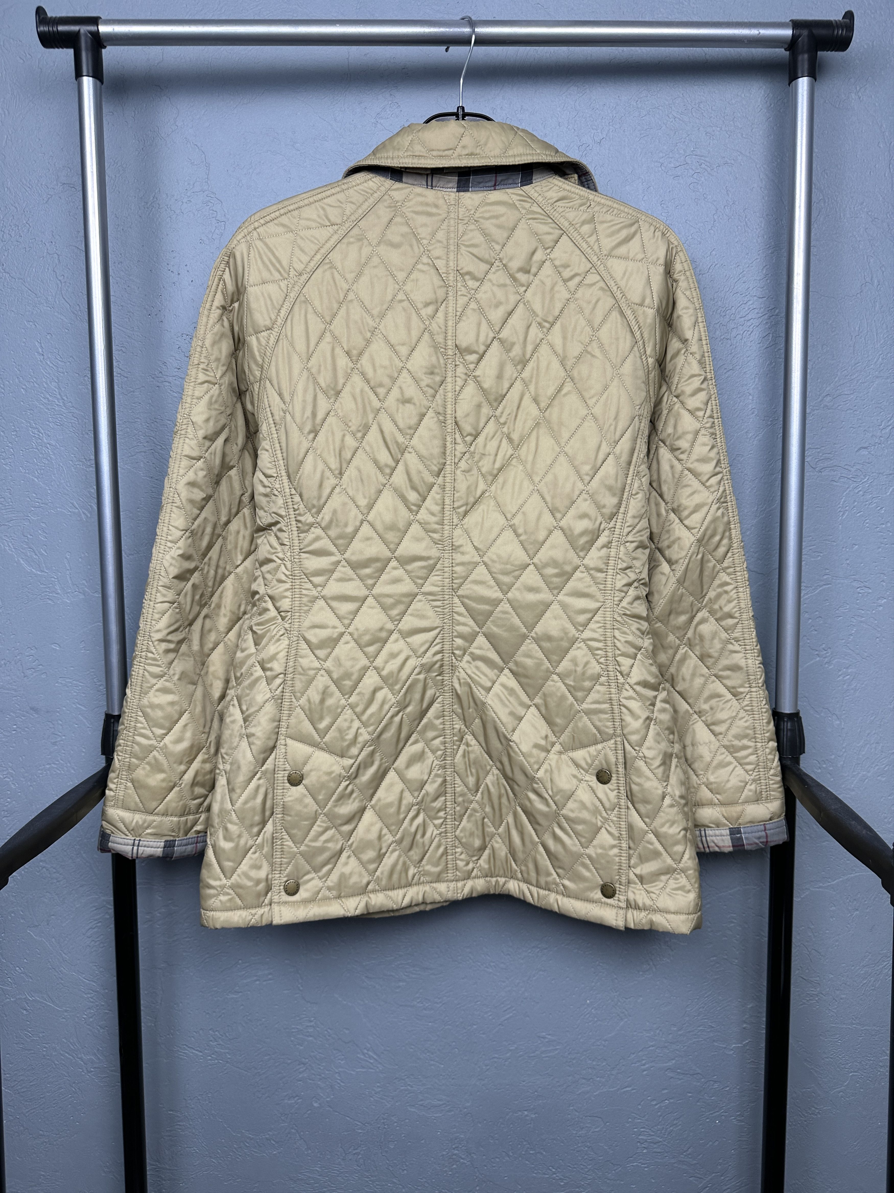 Barbour Barbour Womens Summer Beadnell Quilted Jacket Size L / US 10 / IT 46 - 6 Thumbnail