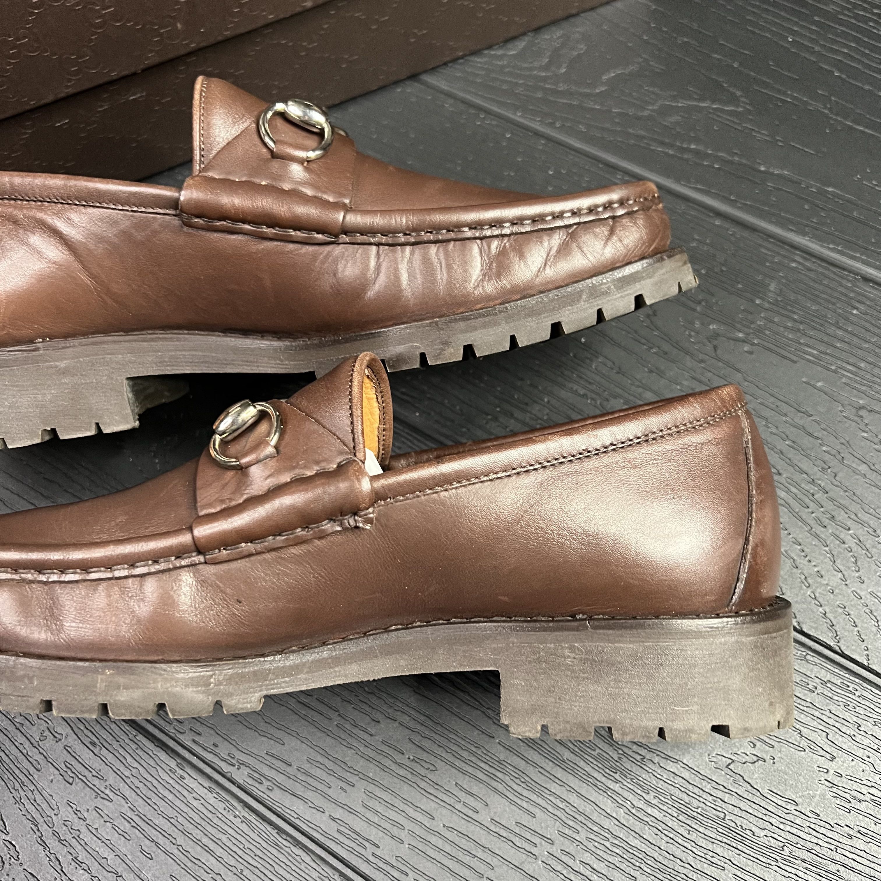 Gucci Gucci Horsebit Loafer Brown Size US 8 / EU 41 - 7 Thumbnail