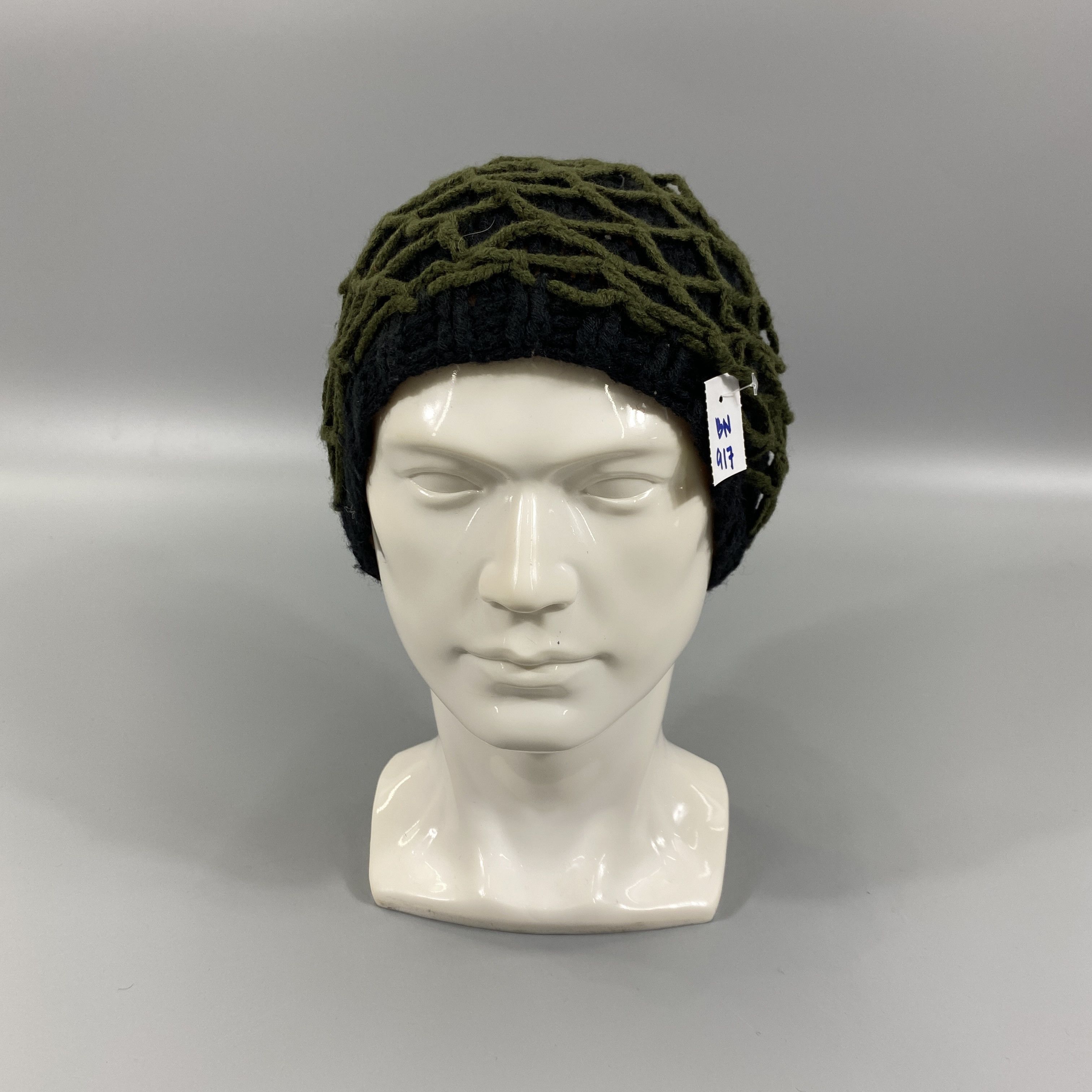 Japanese Brand Crochet Cable Beanie Hats -BN917 Size ONE SIZE - 2 Thumbnail