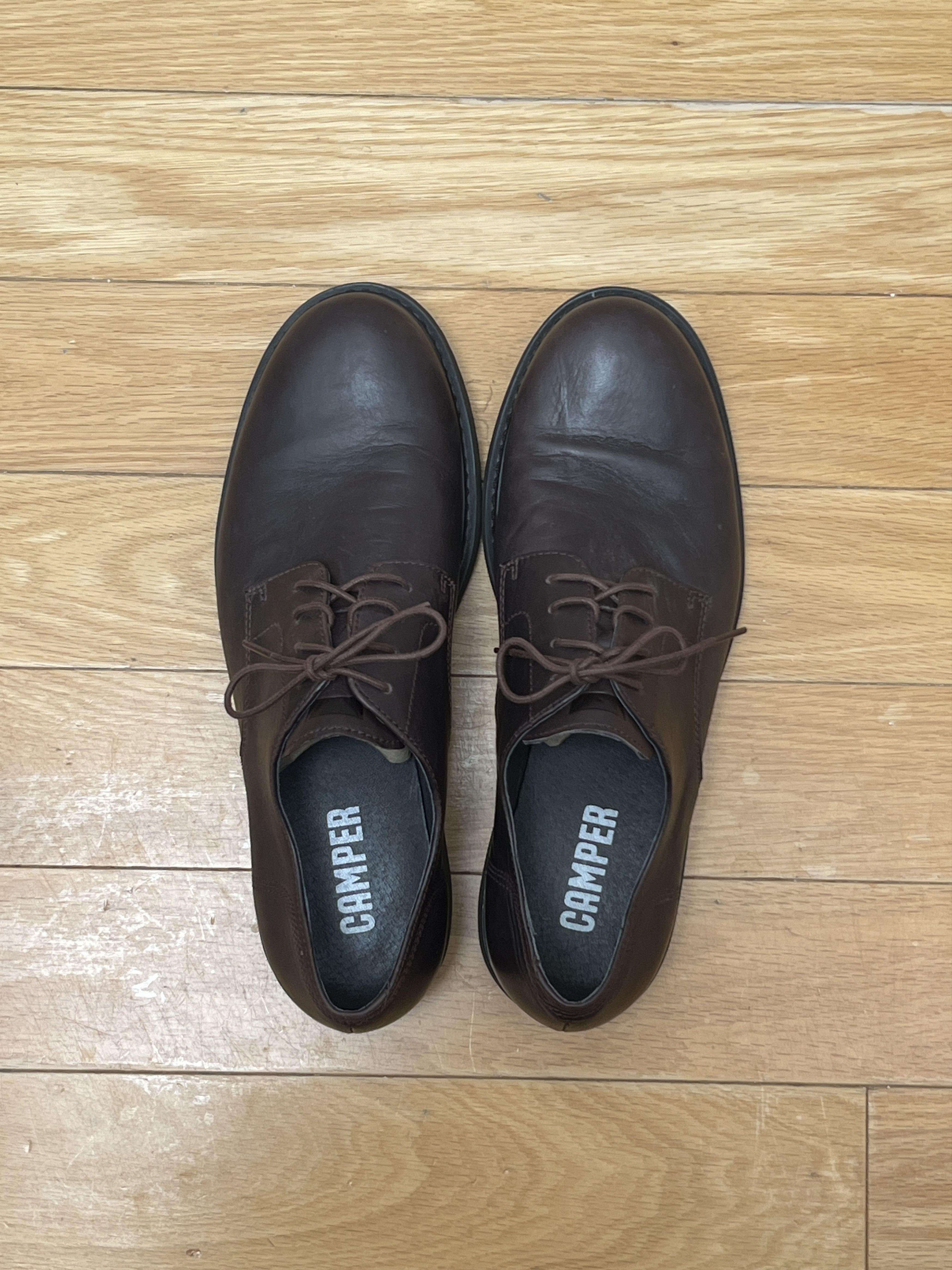Camper Camper Neuman Deep Brown Leather Shoes EU43 Size US 10 / EU 43 - 3 Thumbnail