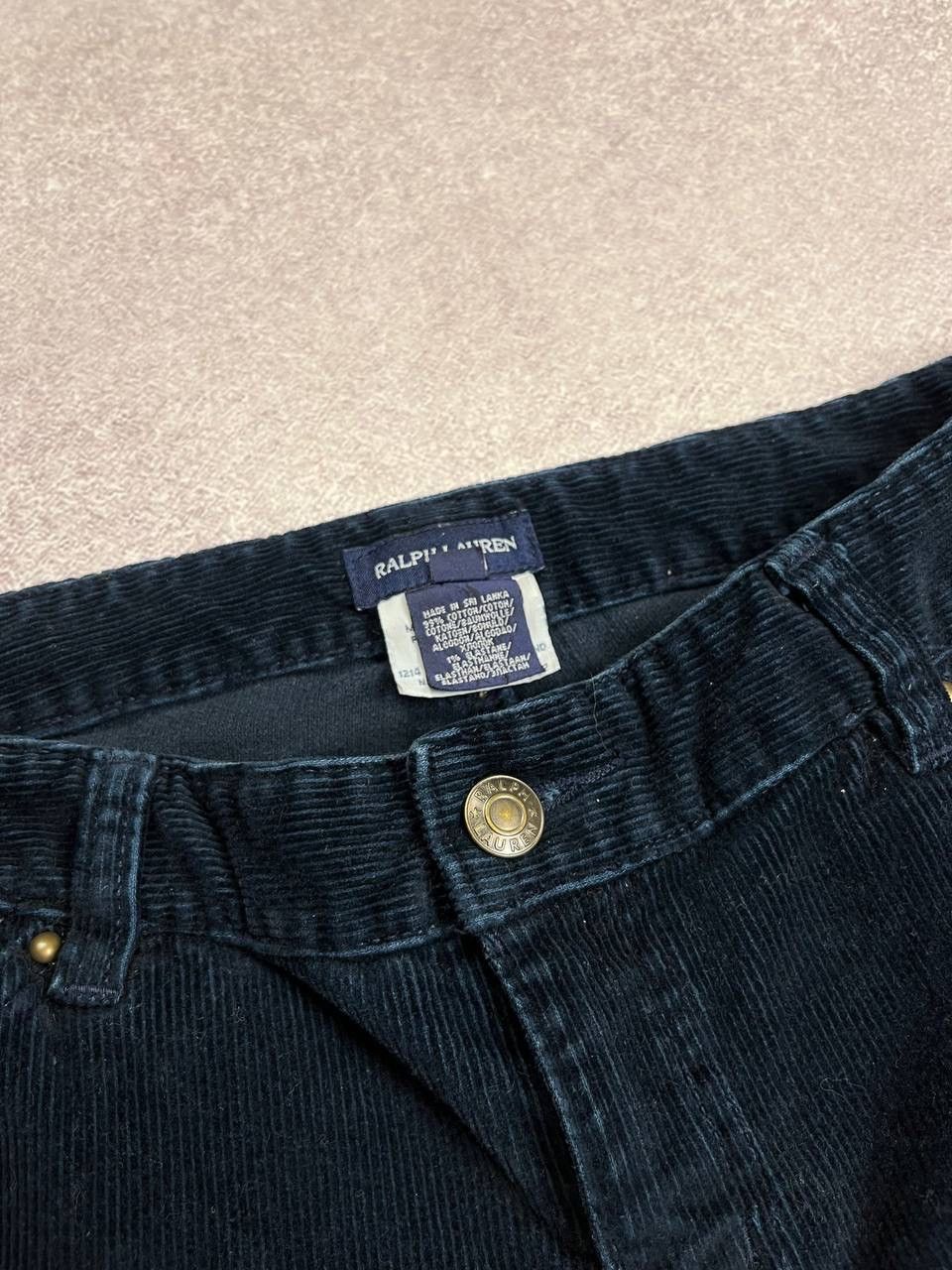 Polo Ralph Lauren × Vintage Vintage Ralph Lauren Womans Corduroy Velvet Chino Pants Y2K Size 36" / US 14 / IT 50 - 11 Thumbnail