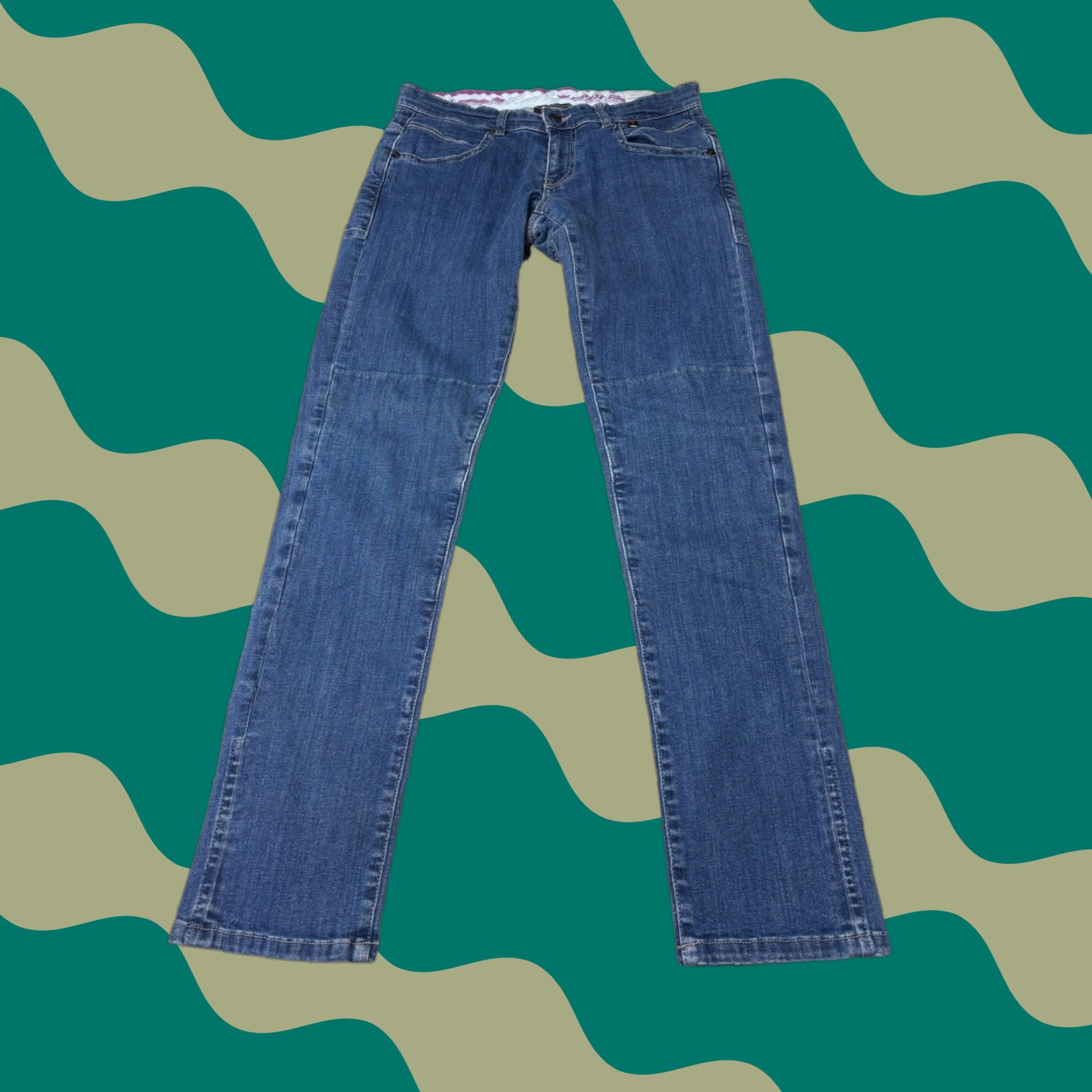 Dainese Dainese Kateville Lady Slim Motorcycle Jeans Blue Denim Size 30X31 Women Size 24" / US 00 / IT 34 - 1 Thumbnail