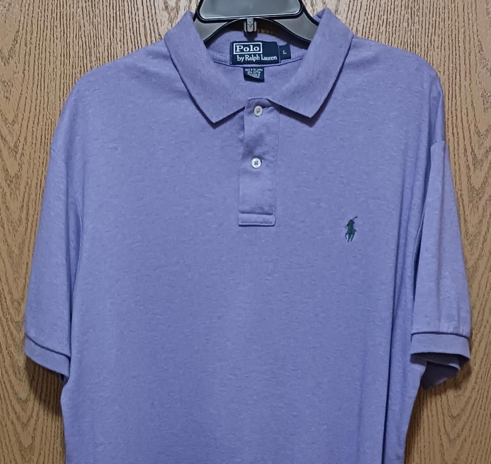 Polo Ralph Lauren Polo Ralph Lauren Classic Fit Polo Shirt - Purple Size US L / EU 52-54 / 3 - 2 Thumbnail
