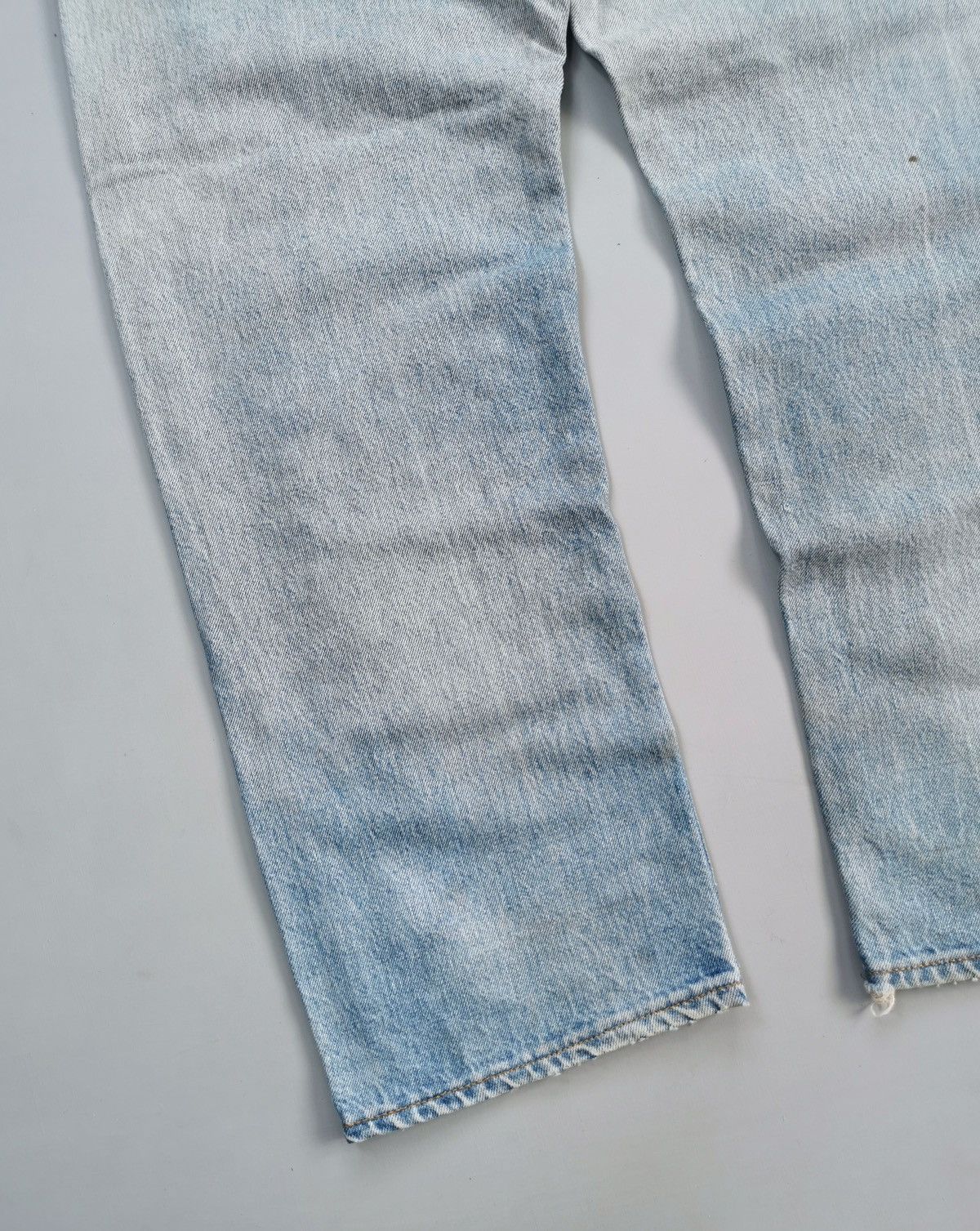 Levi's 80s Vintage Levis Selvedge Denim Patchwork Jeans Size US 36 / EU 52 - 21 Thumbnail