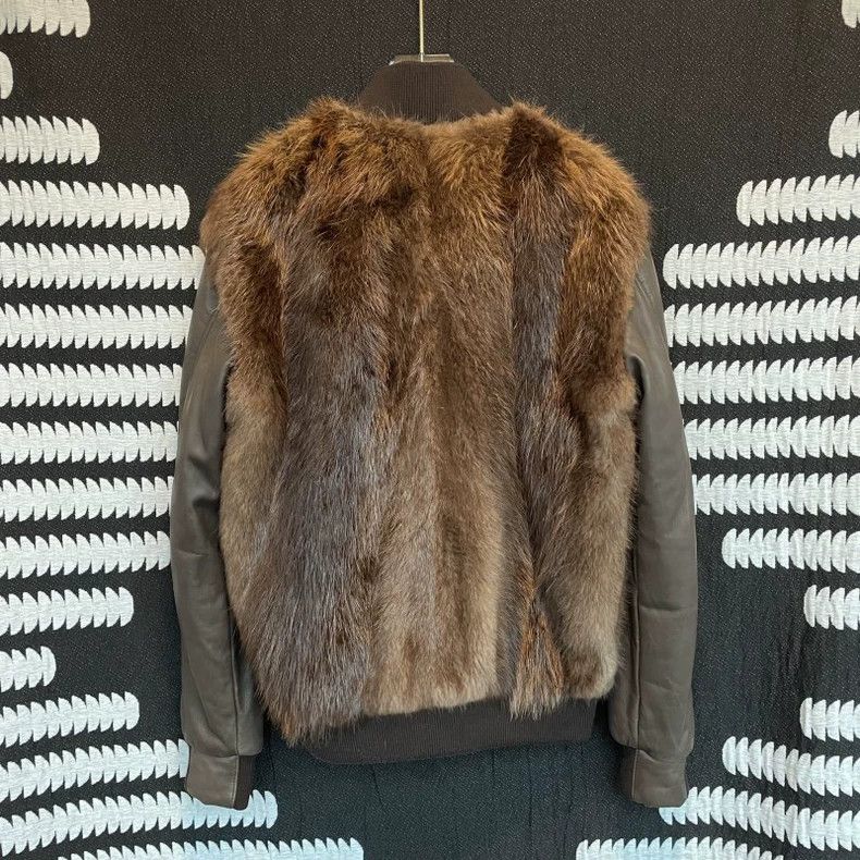 Givenchy Givenchy Size48 Beaver fur fur leather, size 48 Size US M / EU 48-50 / 2 - 2 Thumbnail