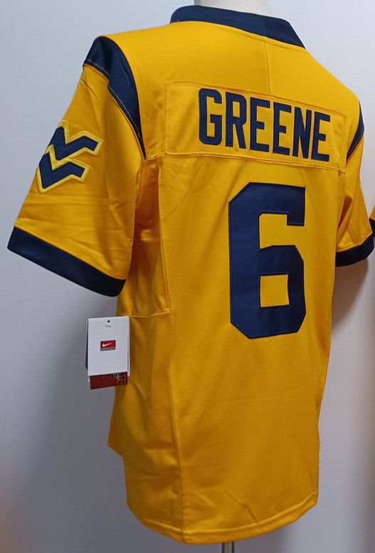 Other Men's West Virginia Mountaineers #6 Garrett Greene Jersey Size US L / EU 52-54 / 3 - 1 Thumbnail