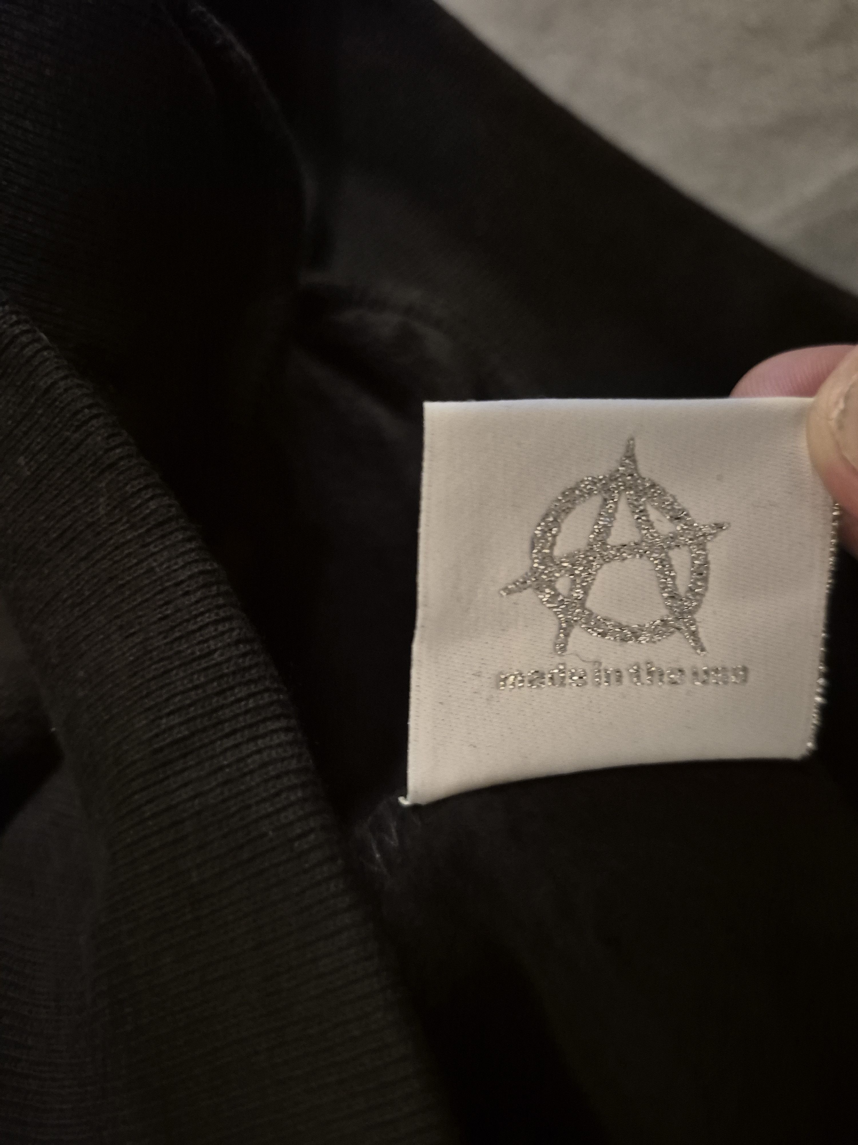 Revenge Revenge Black Hoodie Size Medium Size US M / EU 48-50 / 2 - 4 Thumbnail
