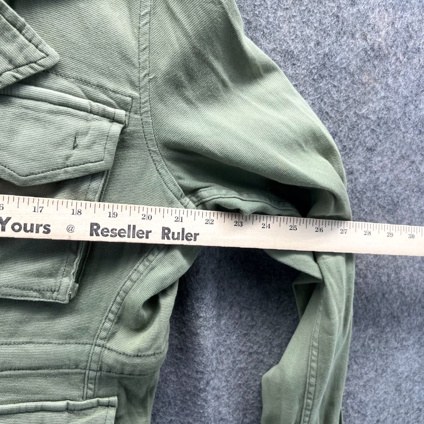 Tommy Hilfiger Tommy Hilfiger Jacket Women Large Military Field Olive Green Pockets Canvas Size L / US 10 / IT 46 - 5 Thumbnail