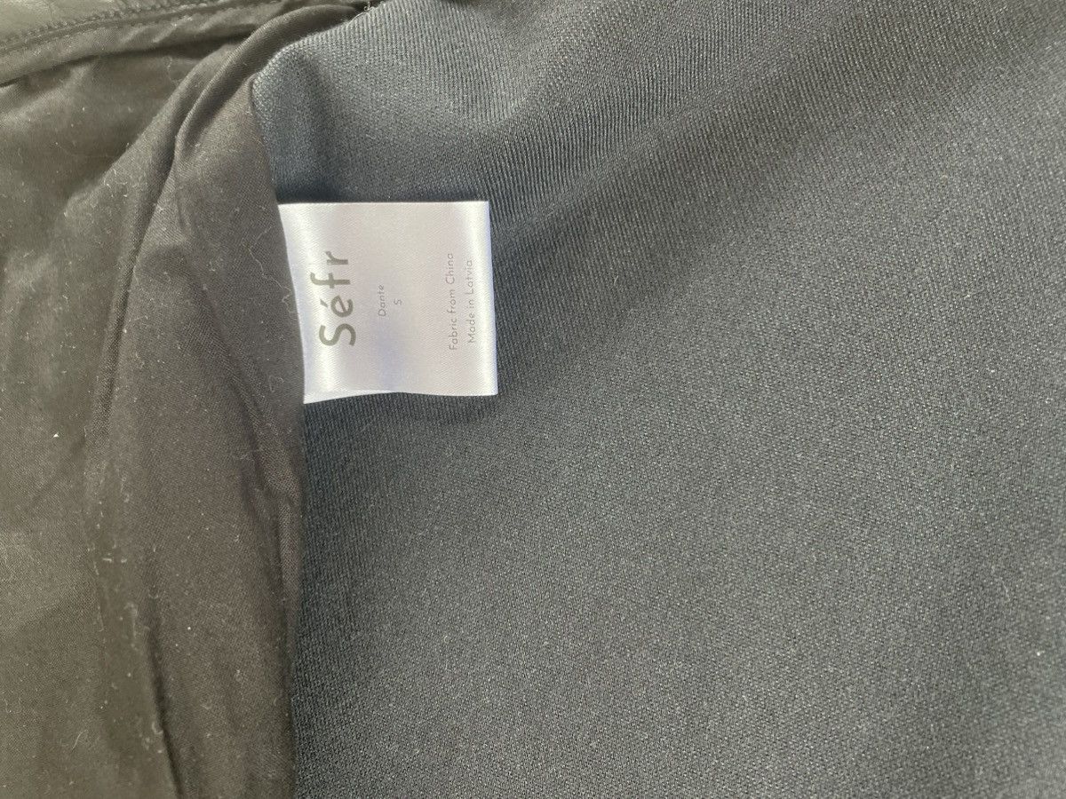 Sefr Séfr Black Pleather Jacket Size US S / EU 44-46 / 1 - 6 Thumbnail
