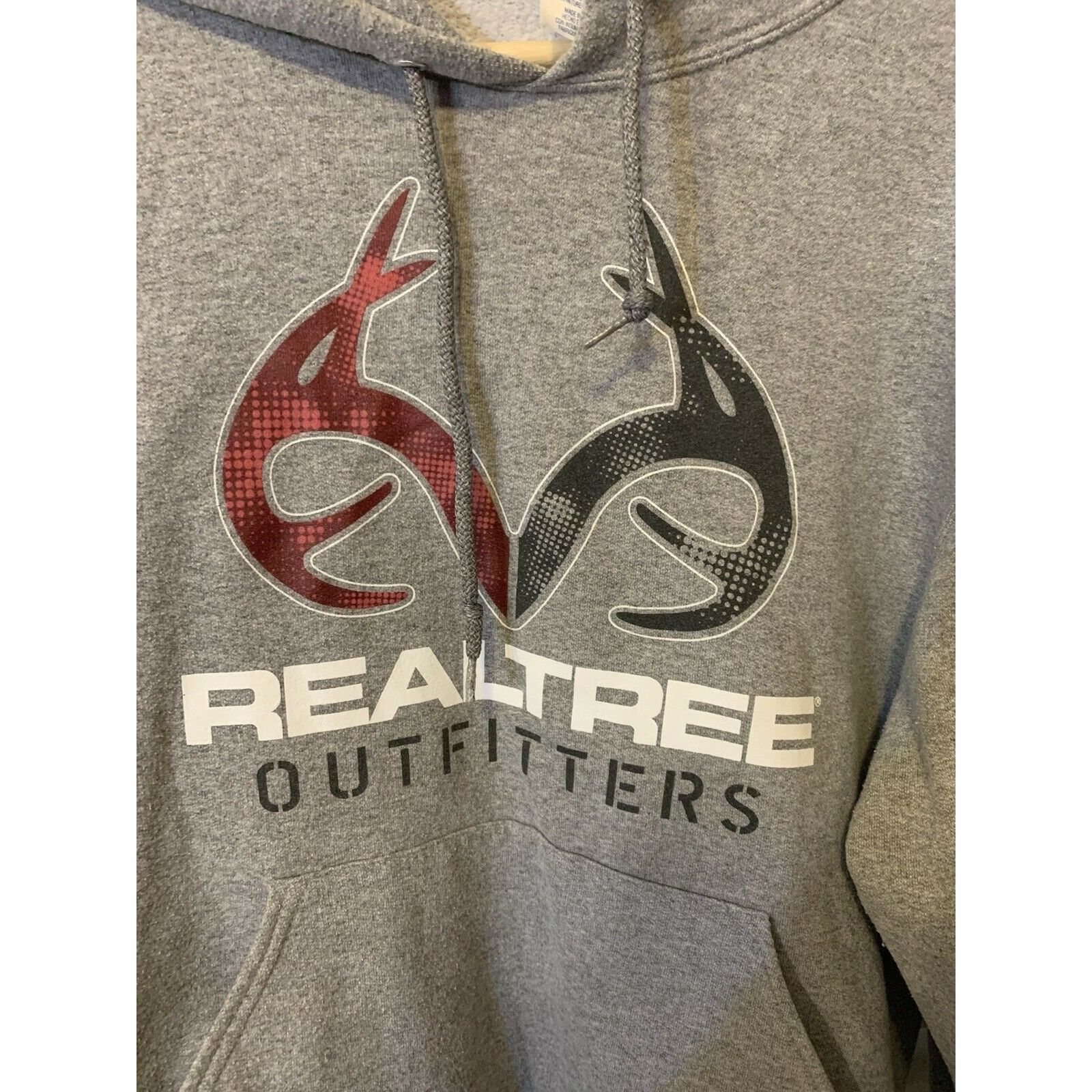Realtree Realtree Outfitters Mens Hoodie Sweatshirt Sz M With Maroon/ Size US M / EU 48-50 / 2 - 1 Thumbnail