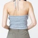 Other Sky and Sparrow light blue sweater knit halter top Size M / US 6-8 / IT 42-44 - 2 Thumbnail