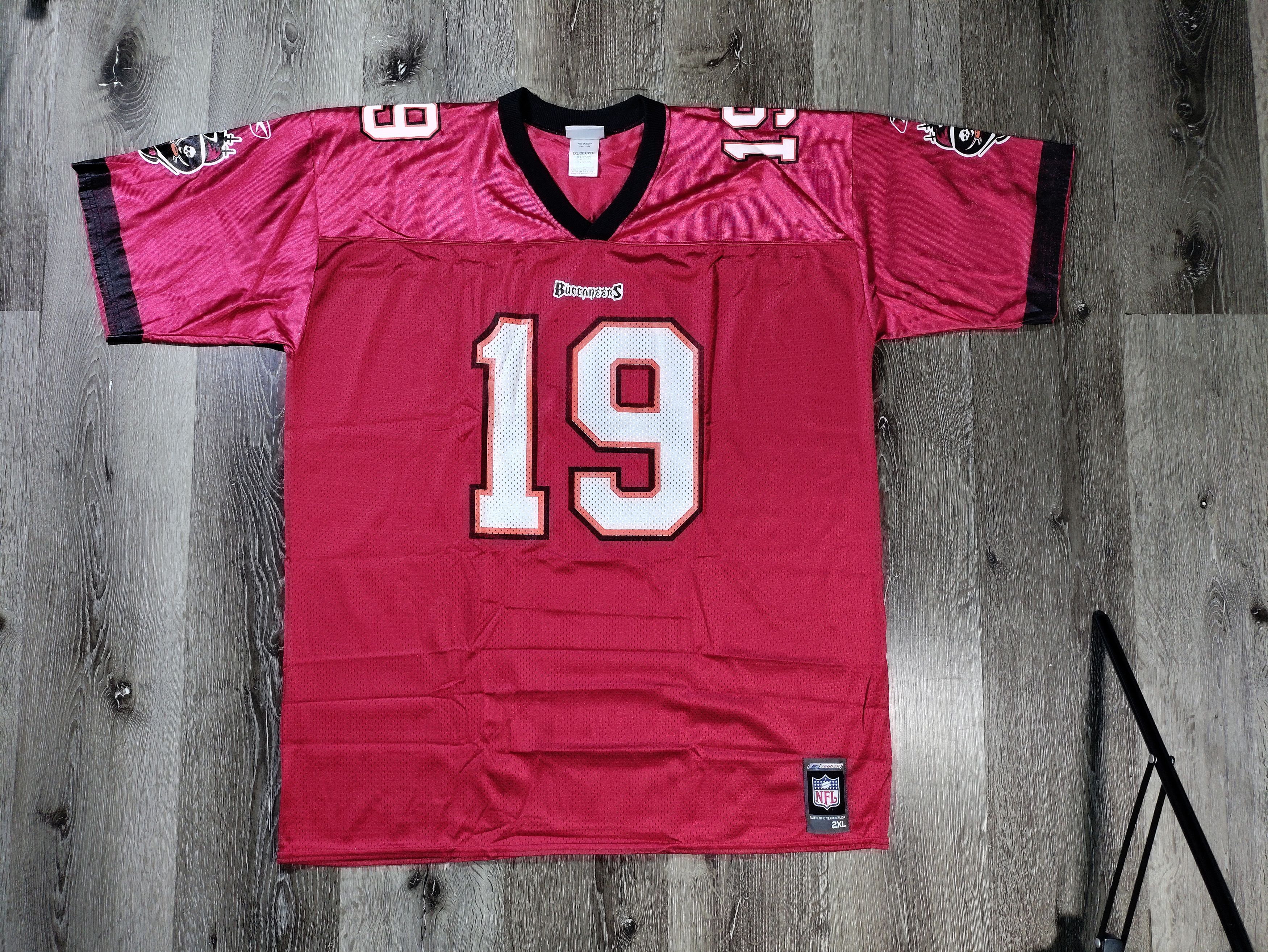Reebok Tampa Bay Buccaneers K Johnson #19 Jersey Size US XXL / EU 58 / 5 - 2 Thumbnail