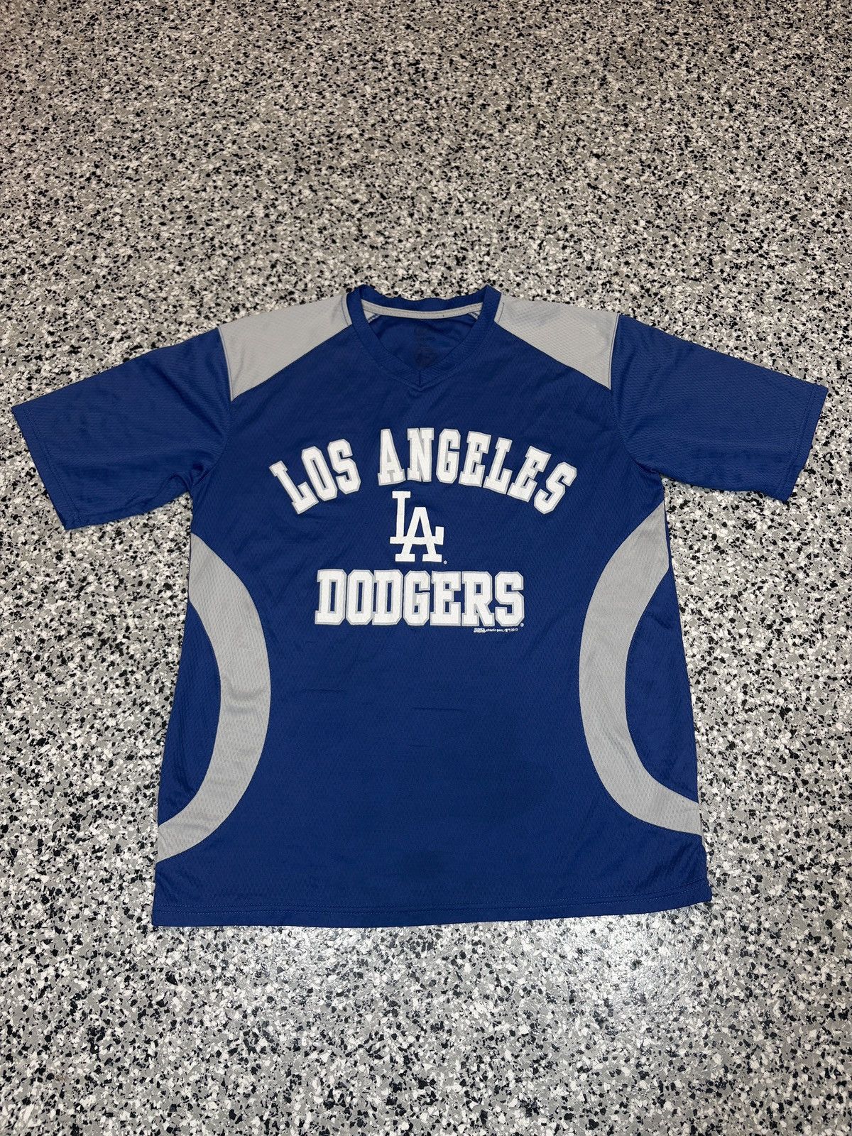 MLB Vintage 2013 Stitches Los Angeles Dodgers Shirt Size M 0506 Size US M / EU 48-50 / 2 - 1 Thumbnail