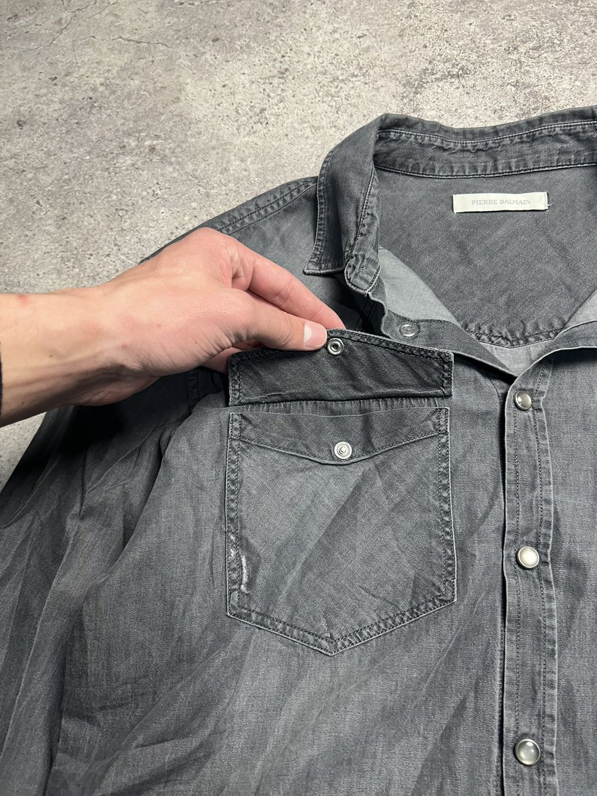 Pierre Balmain Pierre Balmain jeans shirt size M-L Size US L / EU 52-54 / 3 - 6 Thumbnail