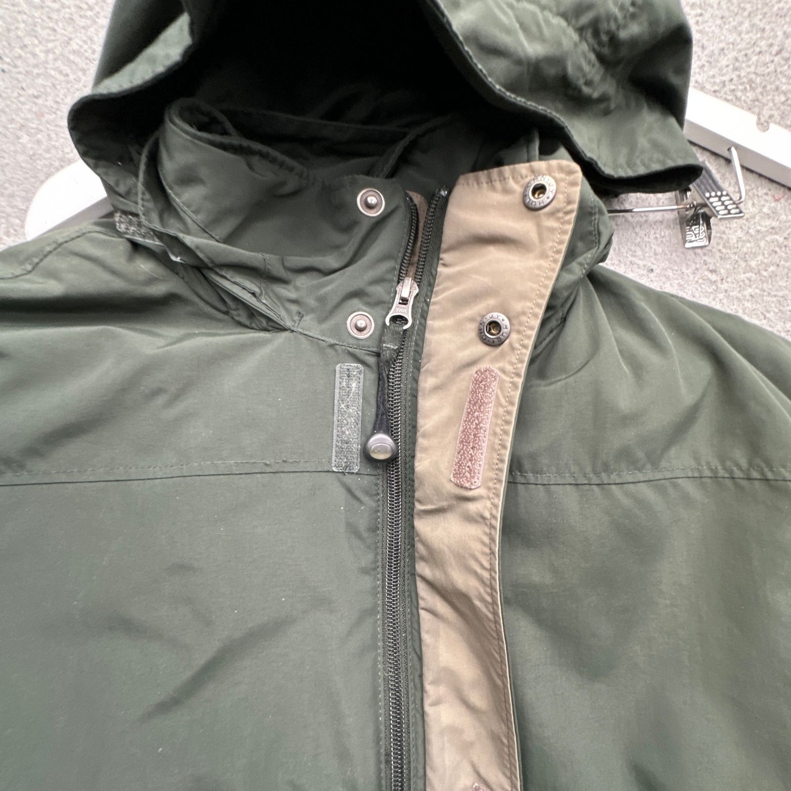 L.L. Bean Vintage LL Bean 3-in-1 Fleece Nylon Jacket Mens Medium Green Size US M / EU 48-50 / 2 - 13 Thumbnail