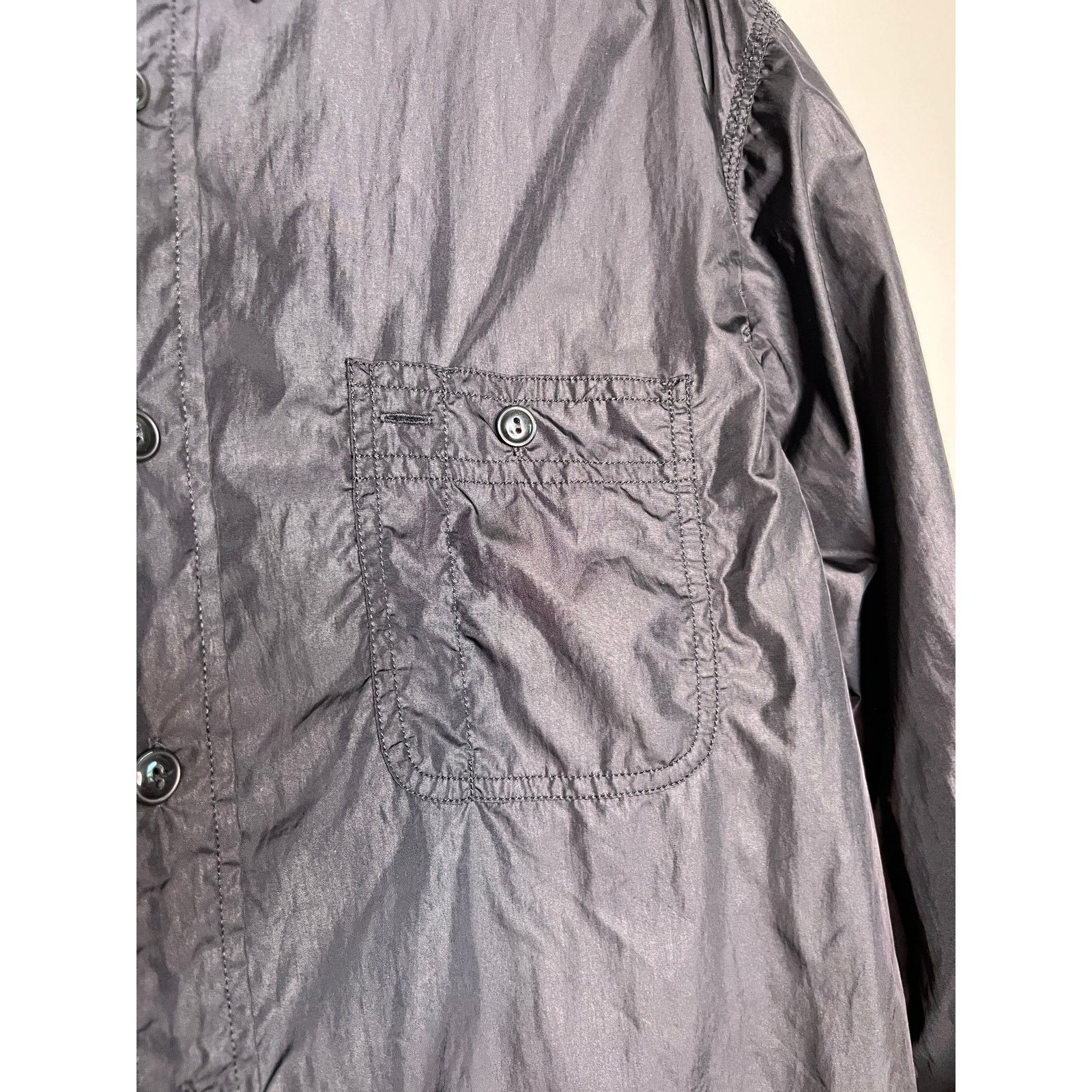 Ralph Lauren Y2K Polo Sport Ralph Lauren 100% Nylon Black Oxford Shirt XL Size US XL / EU 56 / 4 - 3 Thumbnail