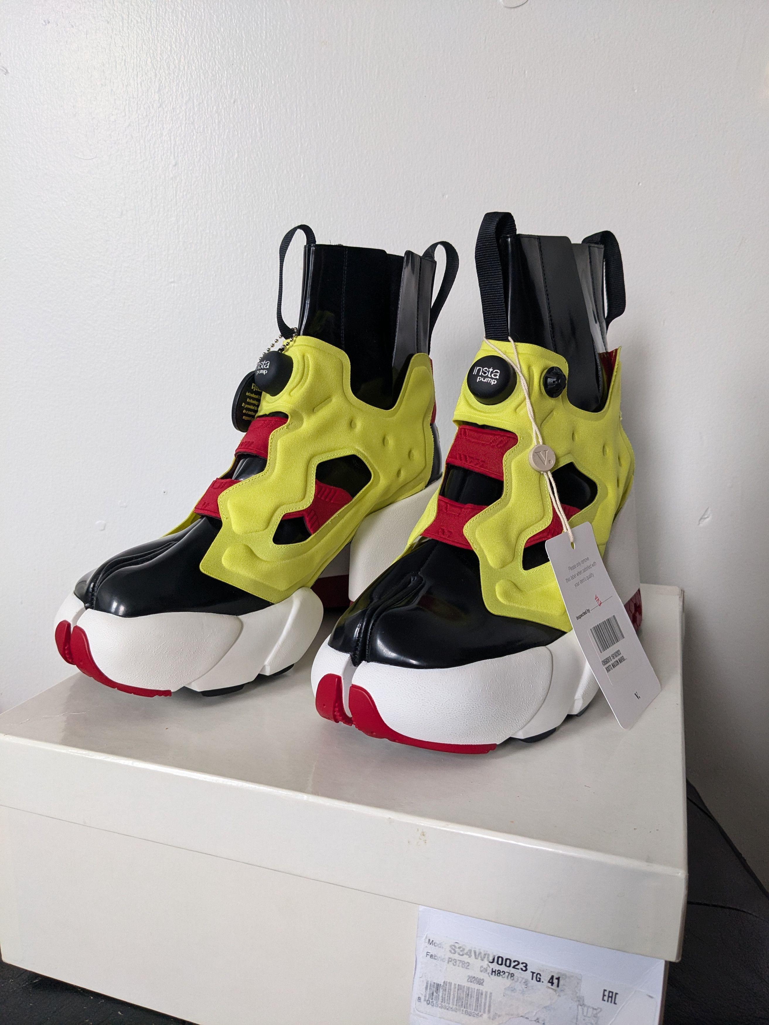 Maison Margiela × Reebok Instapump Tabi Heels Size US 8 / EU 41 - 1 Thumbnail