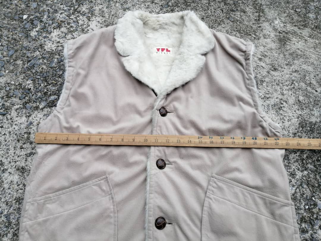 Designer × Japanese Brand YFL Planet Made In Japan Fur Sleeveless Jacket Size US M / EU 48-50 / 2 - 3 Thumbnail