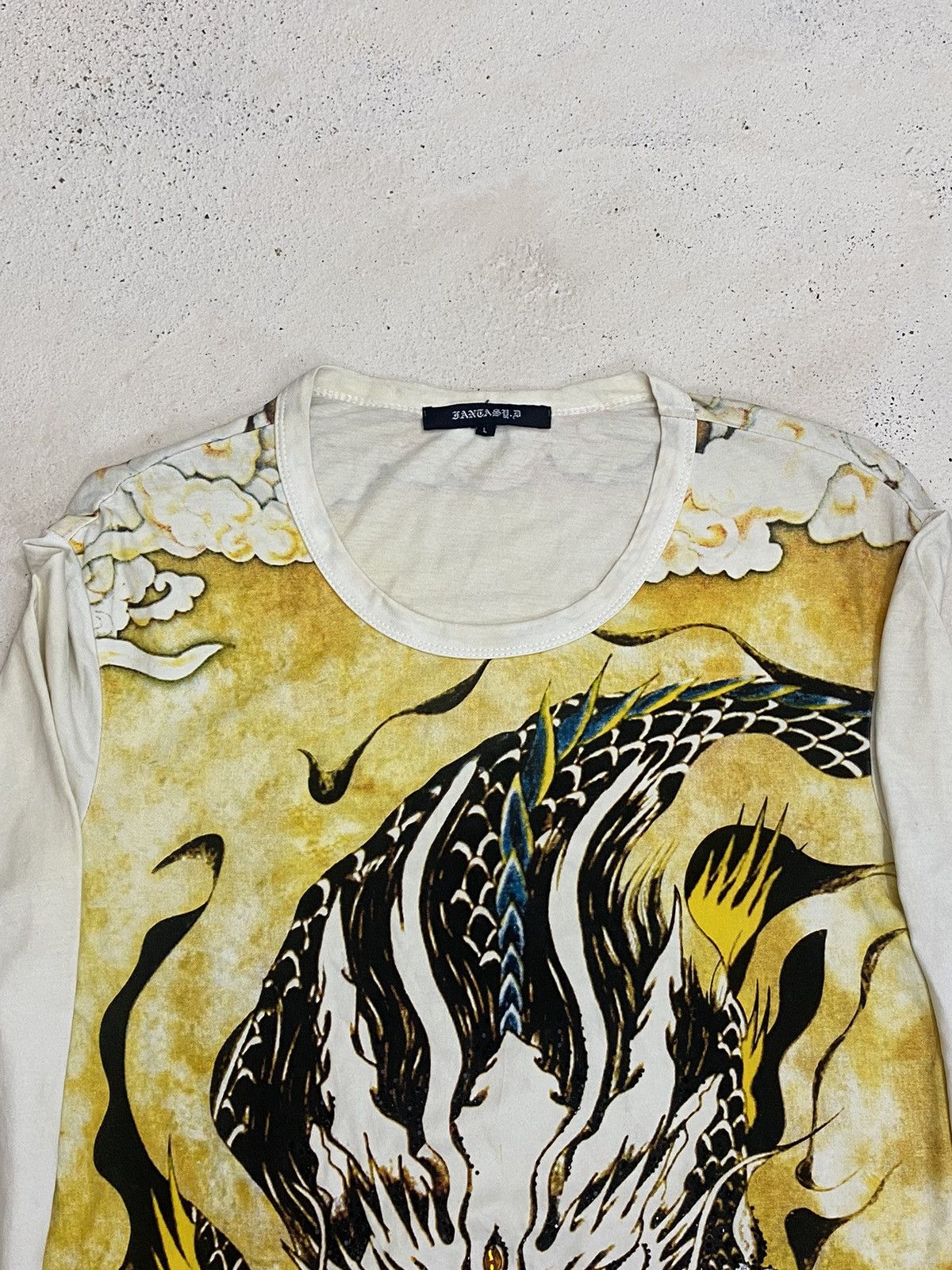 GOSTAR DE FUGA × If Six Was Nine × Japanese Brand Fantashu Japan Street Art Abstract Fighter Dragon Tattoo Size US M / EU 48-50 / 2 - 4 Thumbnail