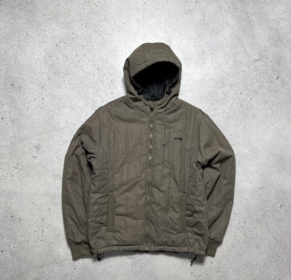Schott Scott Nyc Bomber Reversible Vintage Bomber Jacket Size US M / EU 48-50 / 2 - 2 Thumbnail