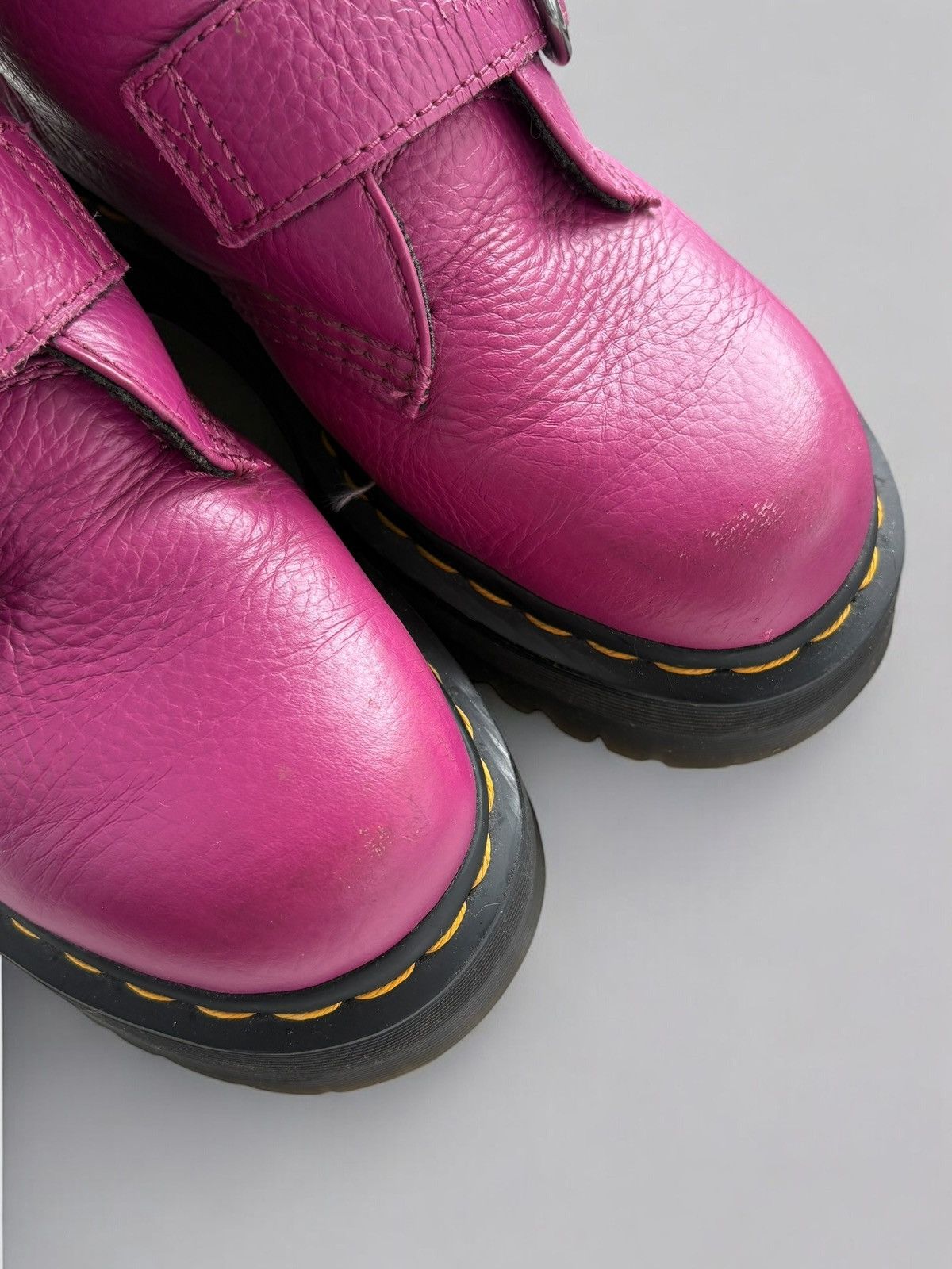 Dr. Martens 🔥Y2K DR MARTENS HEART BUCKLE BOOTS BRATZ CYBER GOTH GIRLCORE Size US 6 / EU 39 - 12 Thumbnail