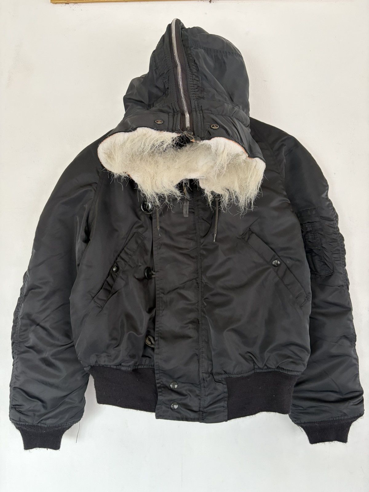 GOA vintage alpha industries jacket hood N-2B bomber Size US M / EU 48-50 / 2 - 1 Thumbnail