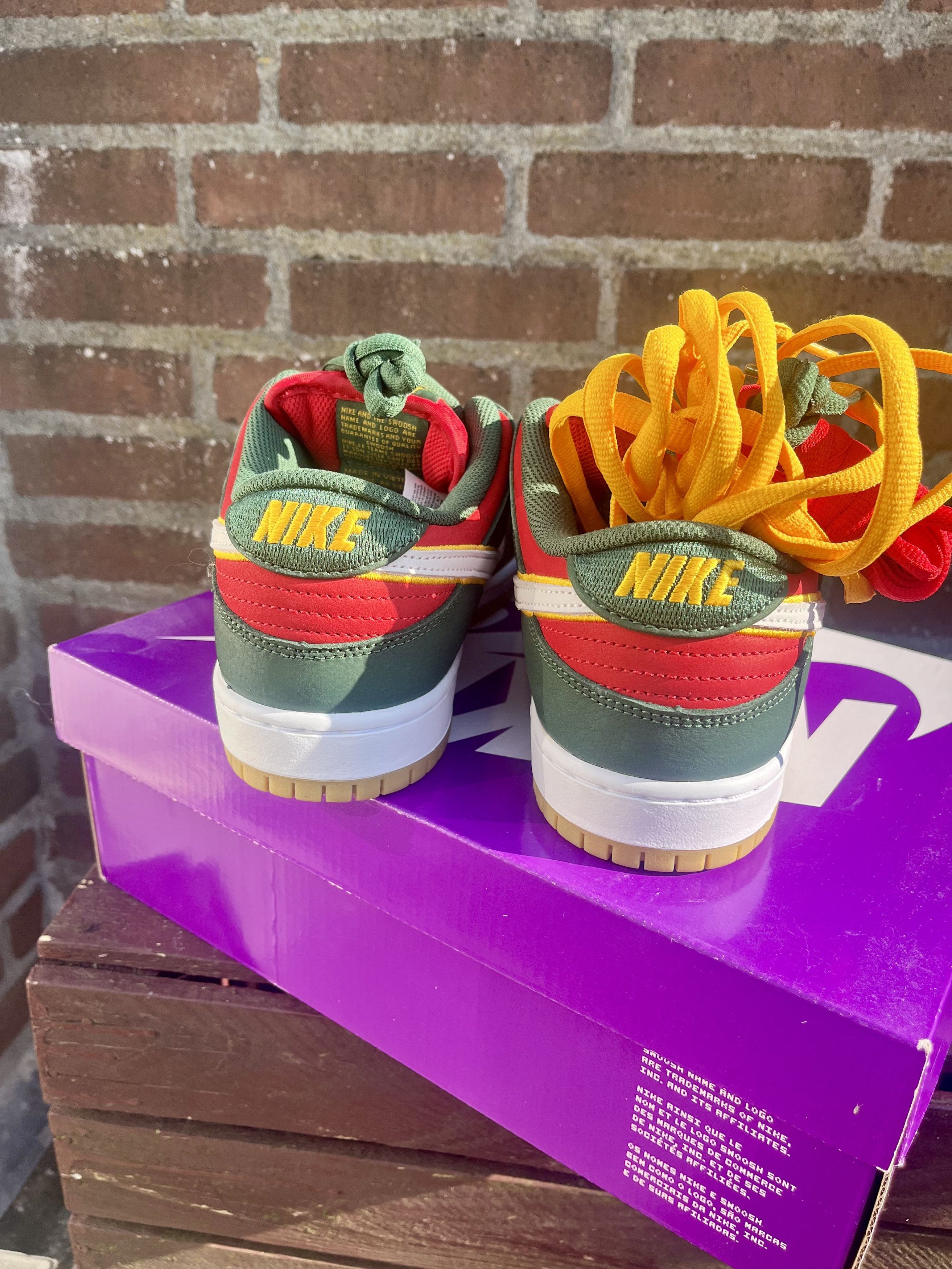 Nike SB Dunk sb low pro prm Seattle Supersonics 9.5 43 Size US 9.5 / EU 42-43 - 5 Thumbnail