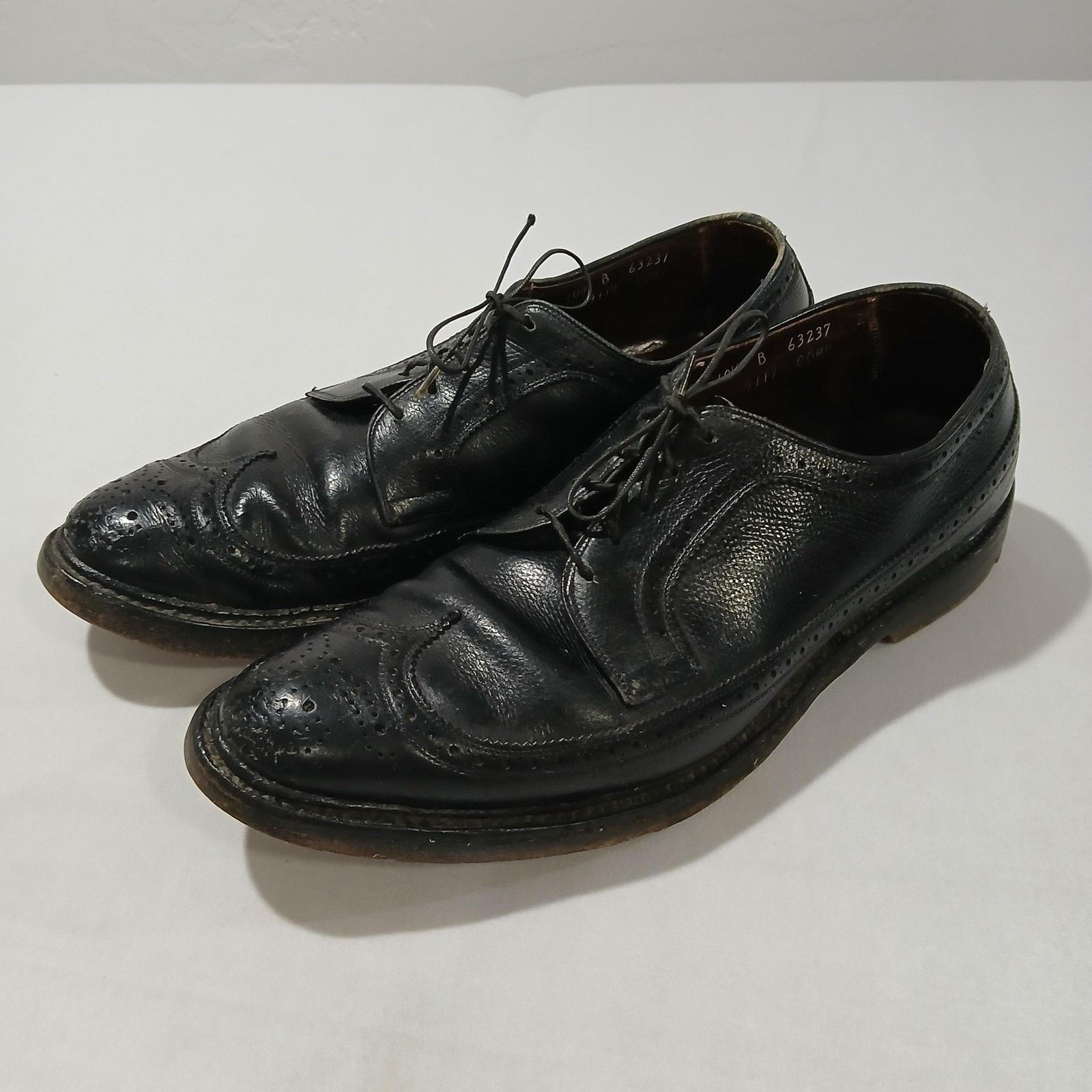 Allen Edmonds Allen Edmonds Shoes Longwing Blucher Men’s 10.5B Black Size US 10.5 / EU 43-44 - 1 Thumbnail