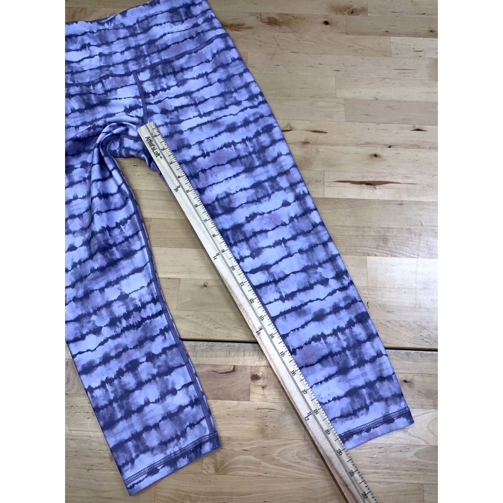 Athleta Athleta Leggings Capri Printed Elation Purple Women S Athletic Activewear 13241 Size 28" / US 6 / IT 42 - 5 Thumbnail