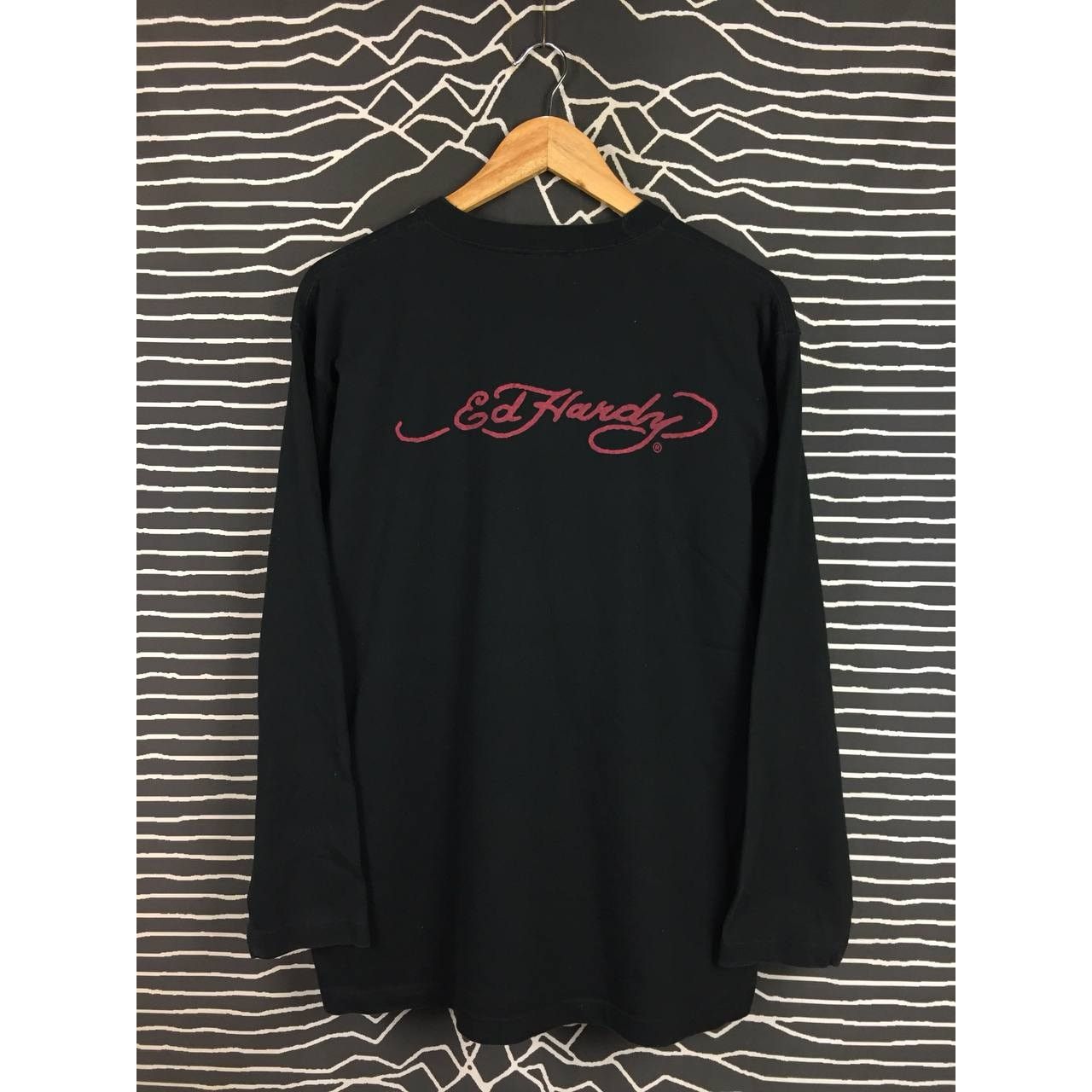 Ed Hardy ED Hardy Kills Love Slowly Skull Love Graphic Longsleeve Tee Size US L / EU 52-54 / 3 - 5 Thumbnail