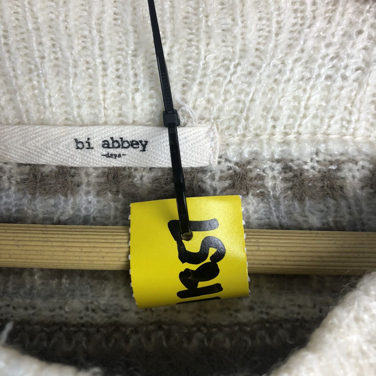 Homespun Knitwear × Japanese Brand Bi Abey Grey art vintage Knitwear #A1857 Size M / US 6-8 / IT 42-44 - 10 Thumbnail