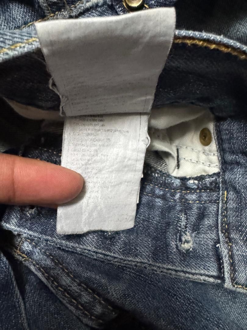 JACKROSE Vintage Japanese Sick Faded Distressed Straight Denim Jeans Size US 32 / EU 48 - 14 Thumbnail