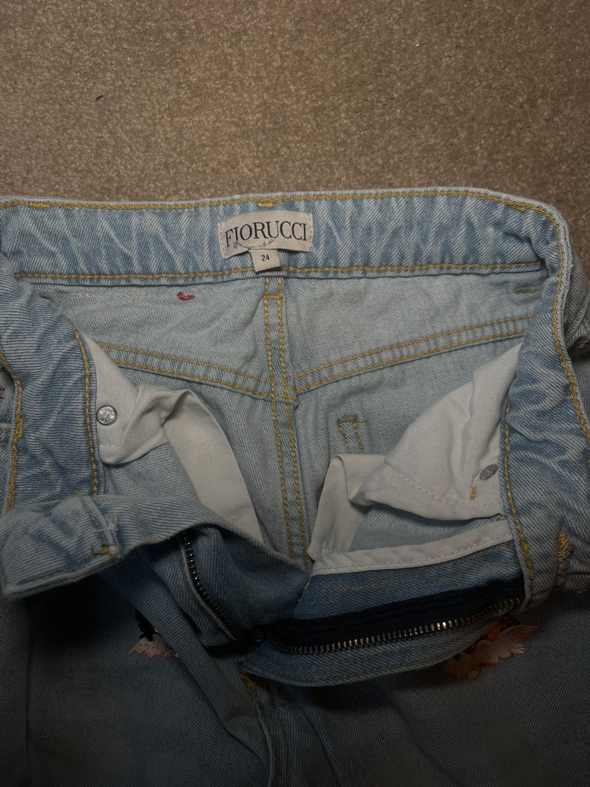 Fiorucci Fiorucci Mini Angel Tara Jeans Size 24" / US 00 / IT 34 - 3 Thumbnail