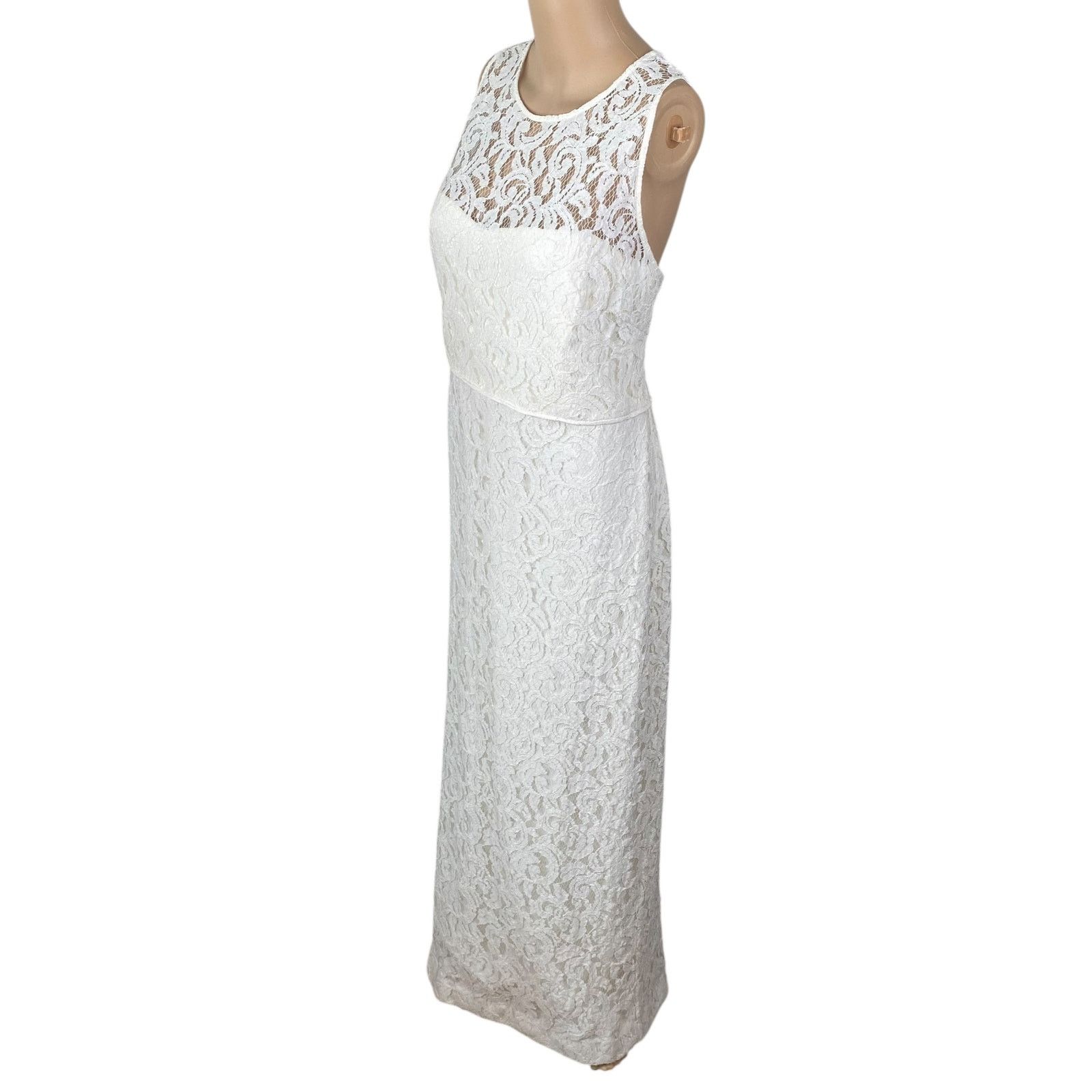 J.Crew J.Crew Pamela Ivory Lace Bridal Wedding Gown Dress SZ 20 Size 3XL / US 20-22 - 8 Thumbnail