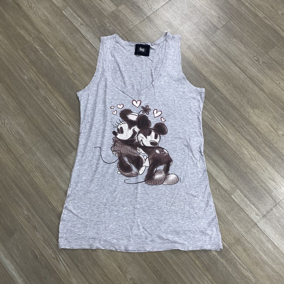 Dolce & Gabbana Luxury Dolce & Gabbana Tanktop Mickey Mouse Size US L / EU 52-54 / 3 - 1 Thumbnail