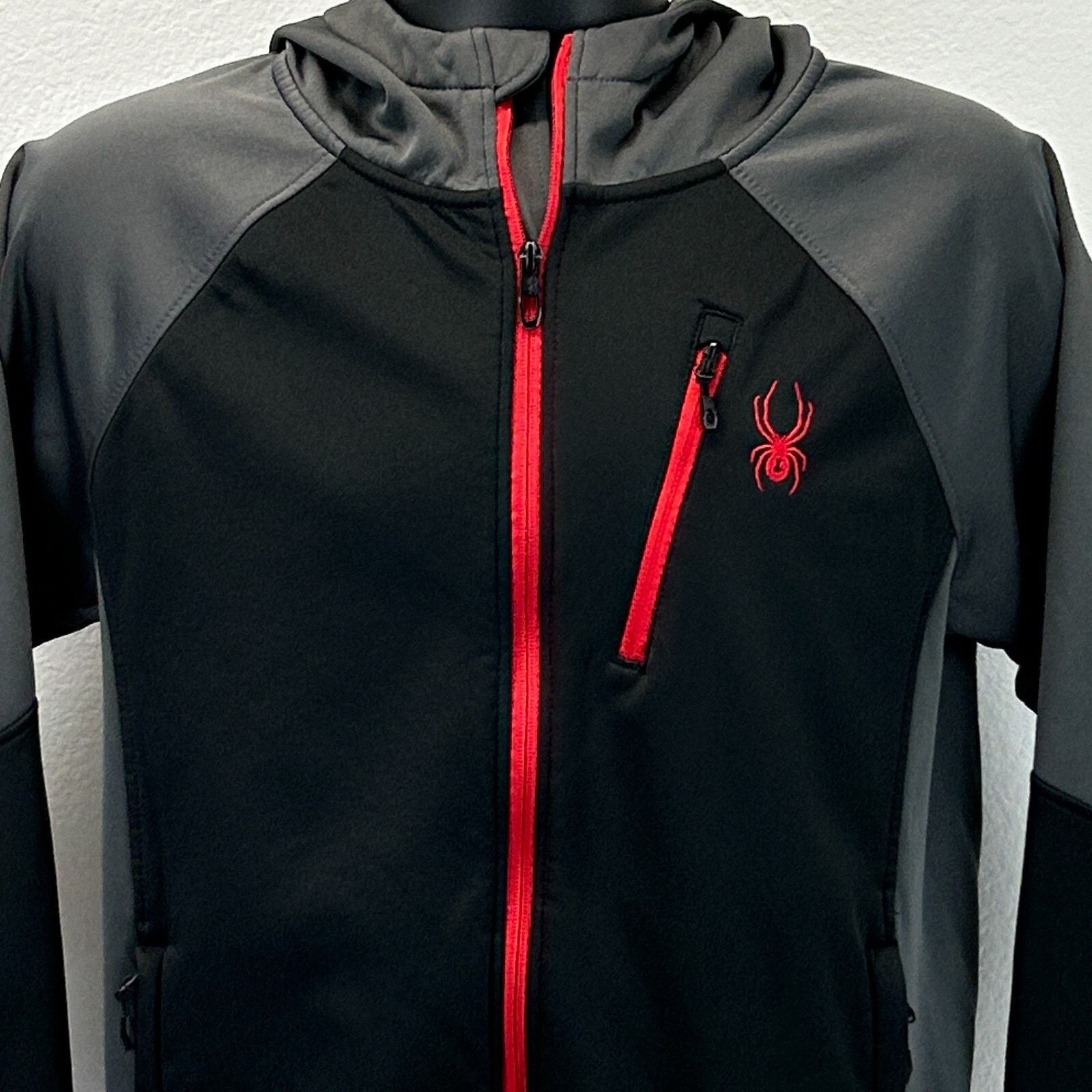 Spyder Spyder Mendoza Hooded Softshell Jacket Black Full Zip S Size US S / EU 44-46 / 1 - 5 Thumbnail