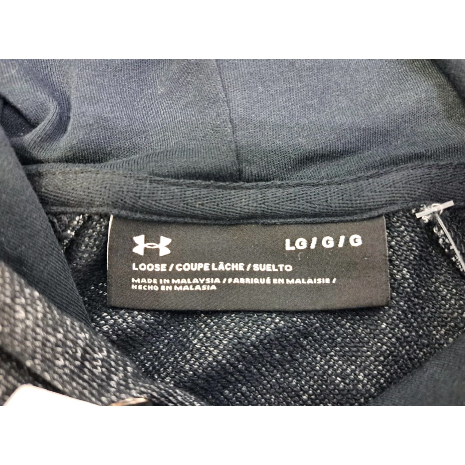 Under Armour Under Armour The Rock Blood Sweat Respect Short Sleeve Hoodie Mens L Black Graphic Print Embroidered Logo Pullover Size US L / EU 52-54 / 3 - 3 Thumbnail