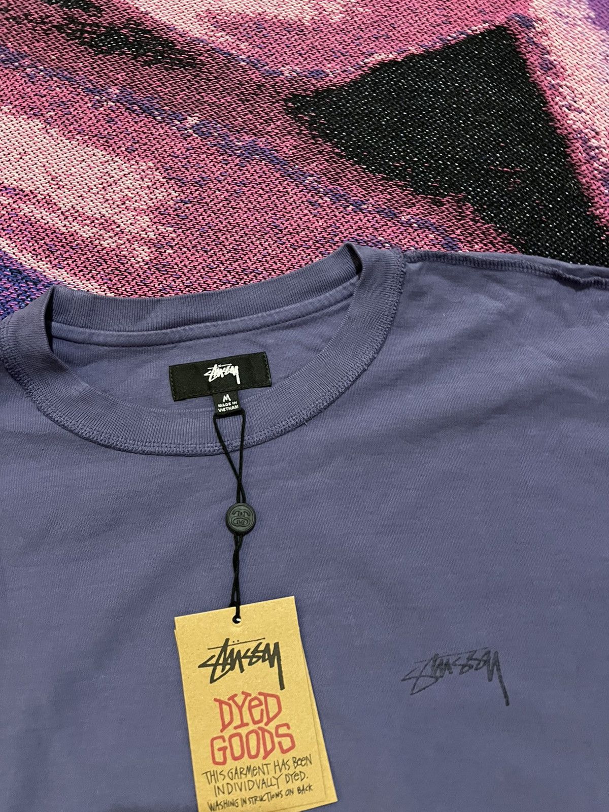 Stussy Stussy inside out dyed longsleeve Size US M / EU 48-50 / 2 - 2 Thumbnail