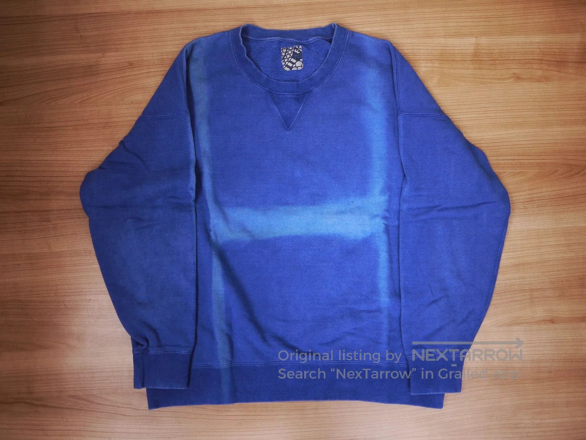 Visvim Blue Long Sleeve Sweatshirt Size L. Size US L / EU 52-54 / 3 - 1 Thumbnail