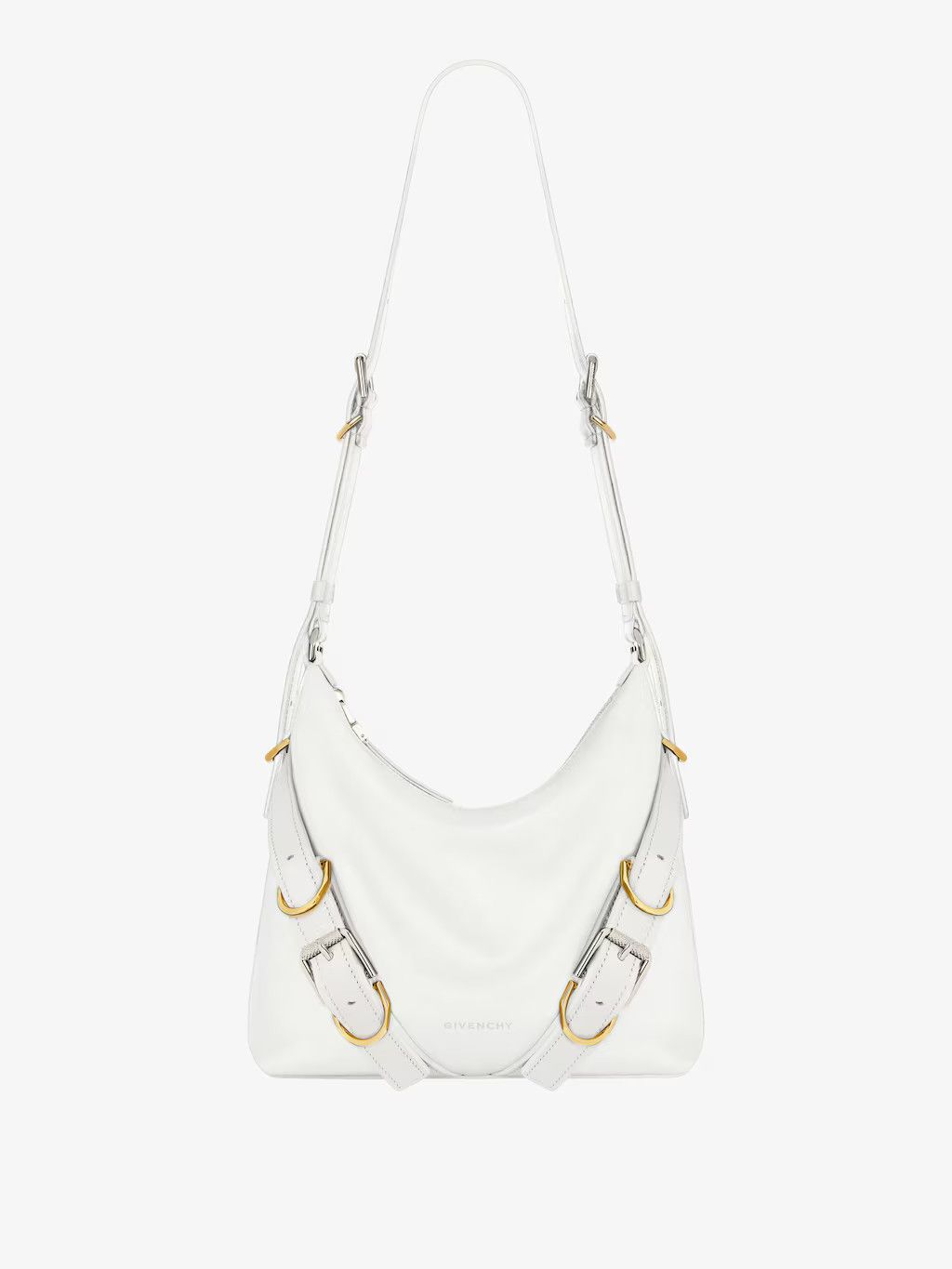 Givenchy o1srvl11e0625 Size:OS/Voyou Crossbody Bag in White Size ONE SIZE - 1 Thumbnail